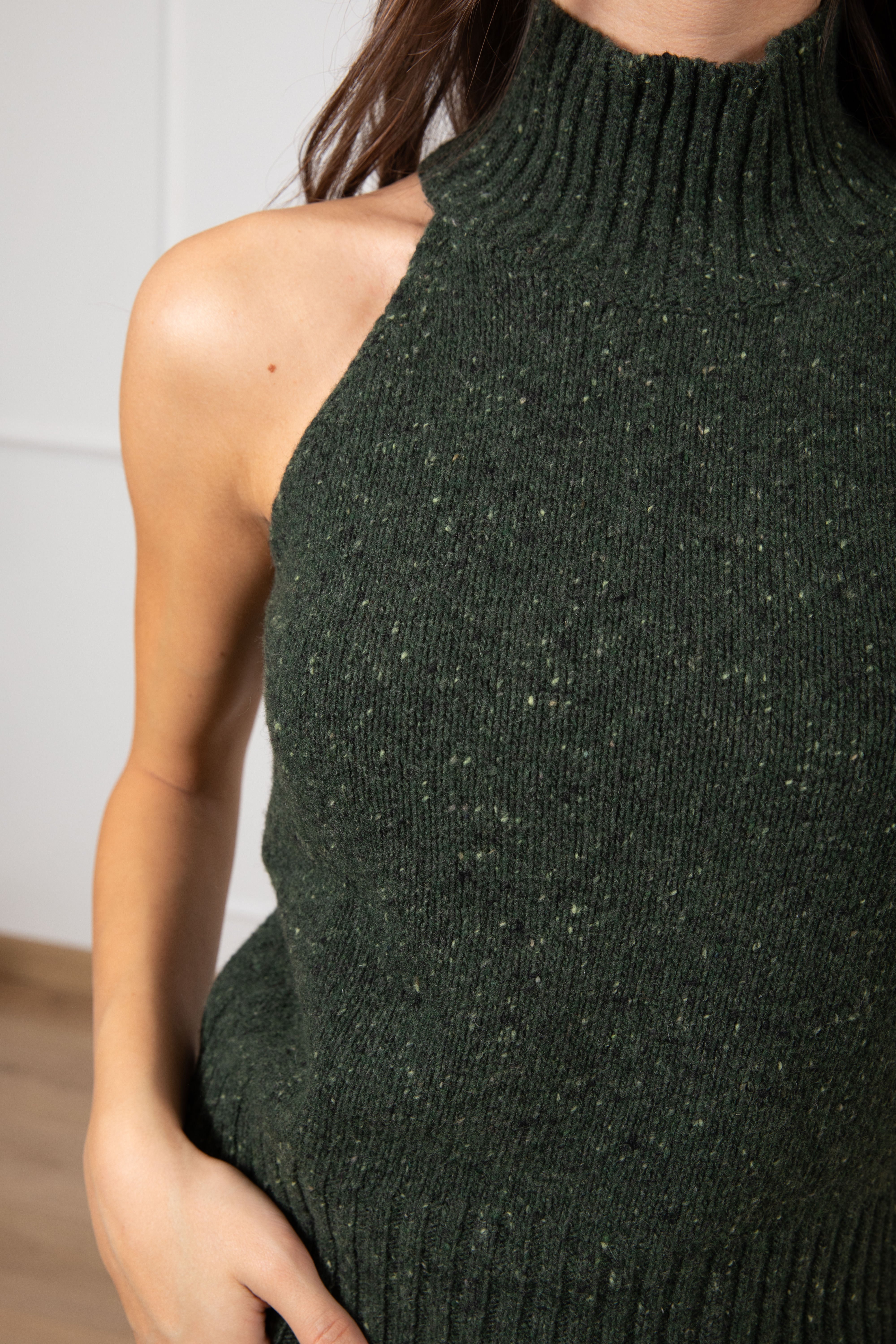 Gilet in maglia melange Dixie