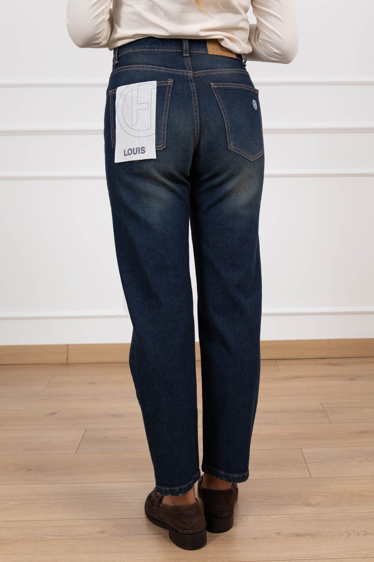 Jeans Louis lavaggio sabbiato Haveone