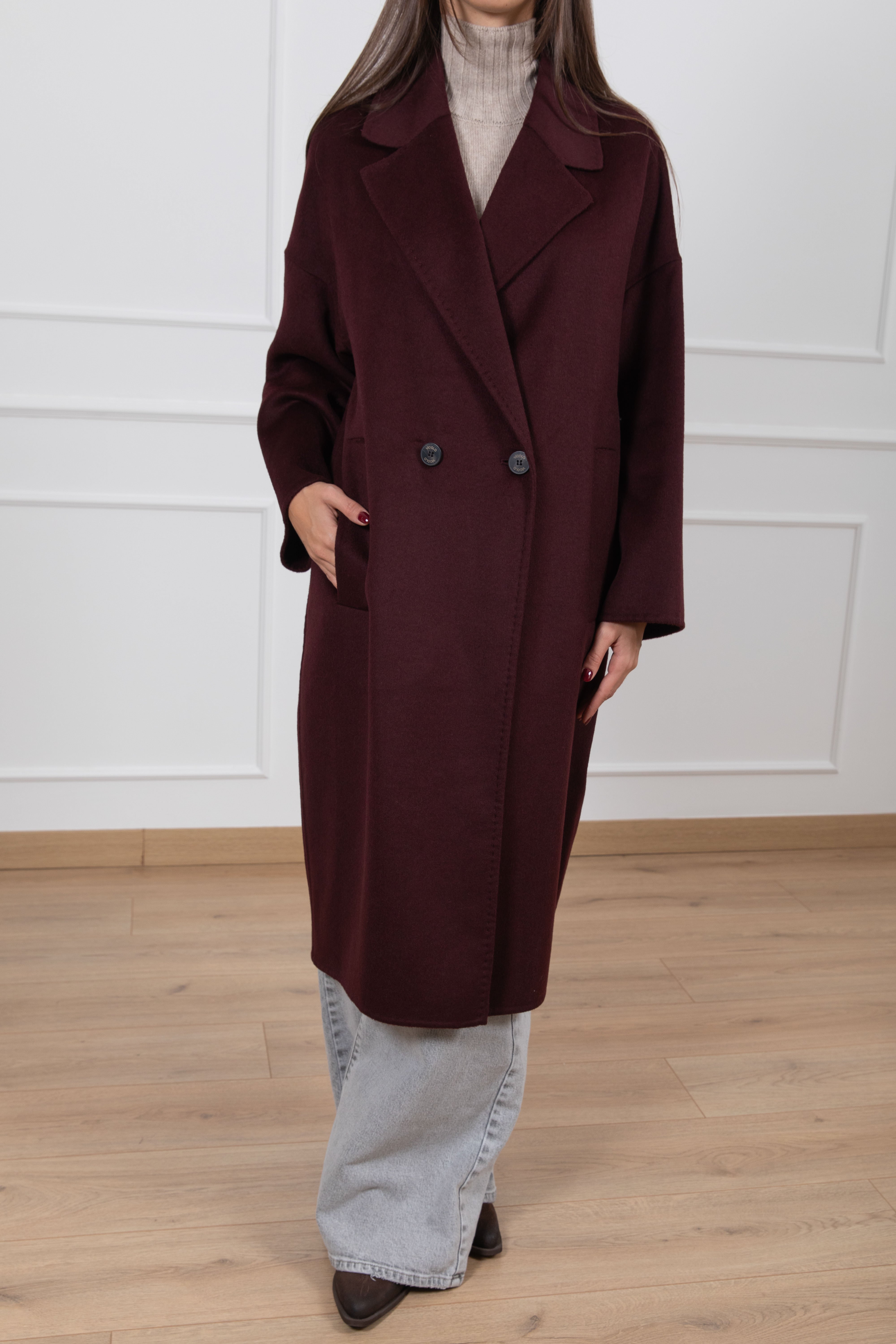 Cappotto handmade a ovetto ViCOLO