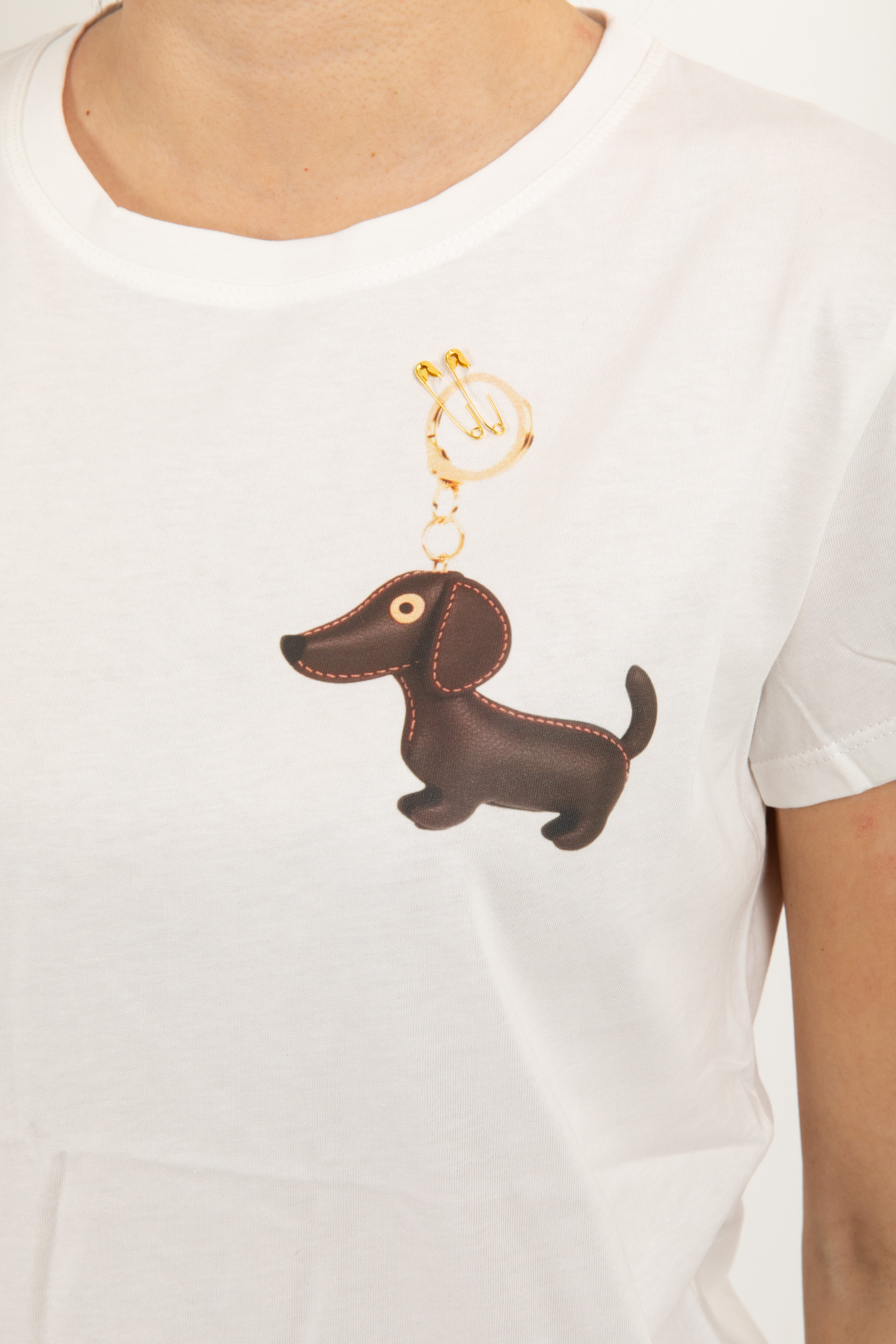 T-shirt charms bassotto ViCOLO