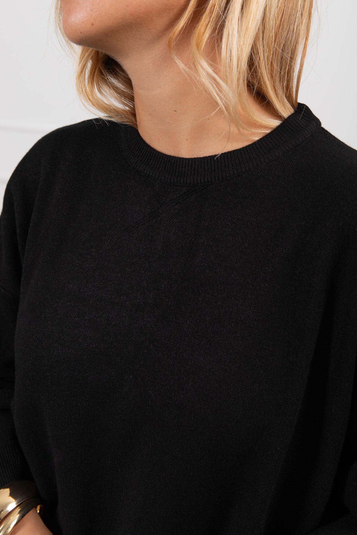 Pull inserto felpa variante nero Haveone