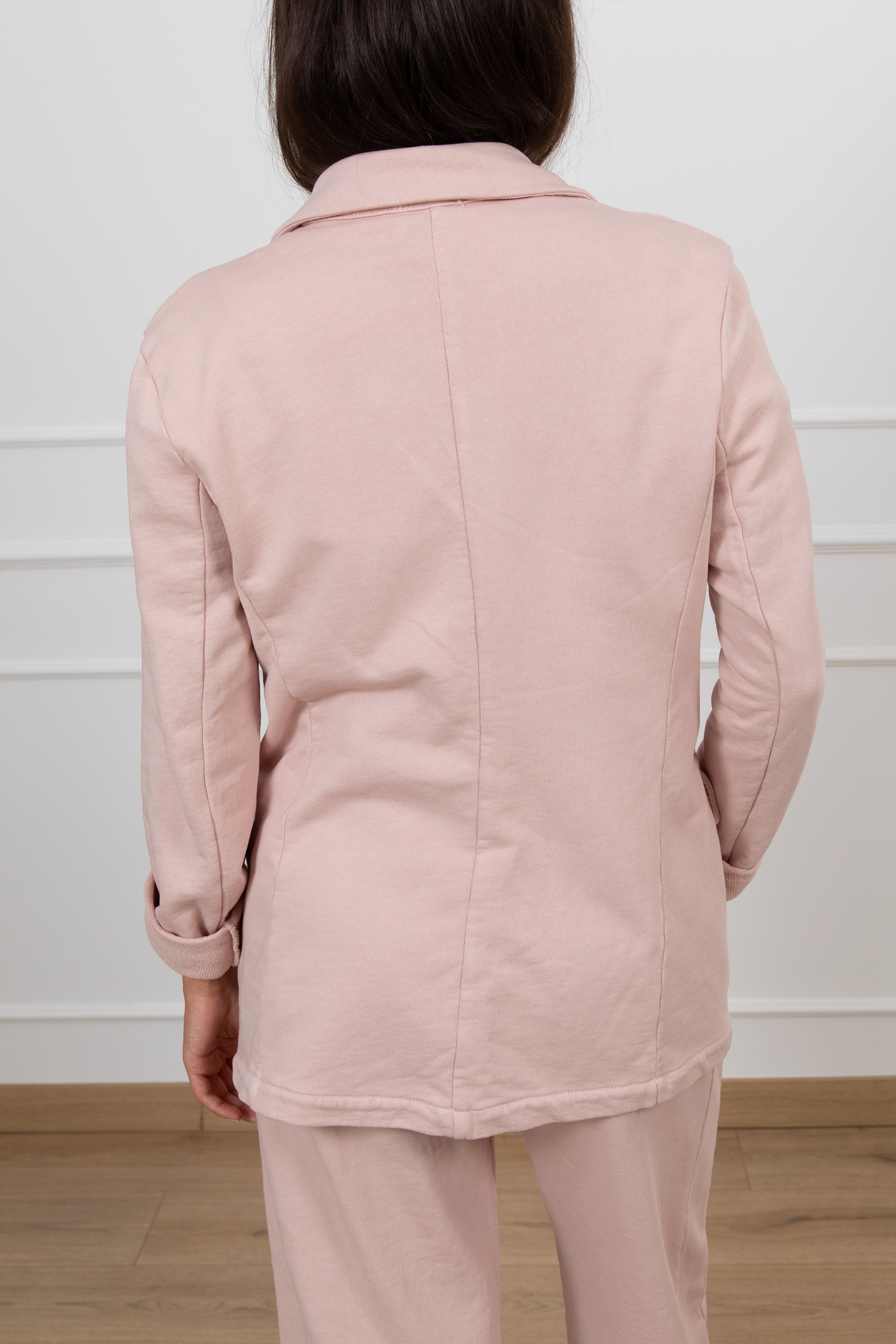 Giacca mono-bottone in felpa Susy Mix