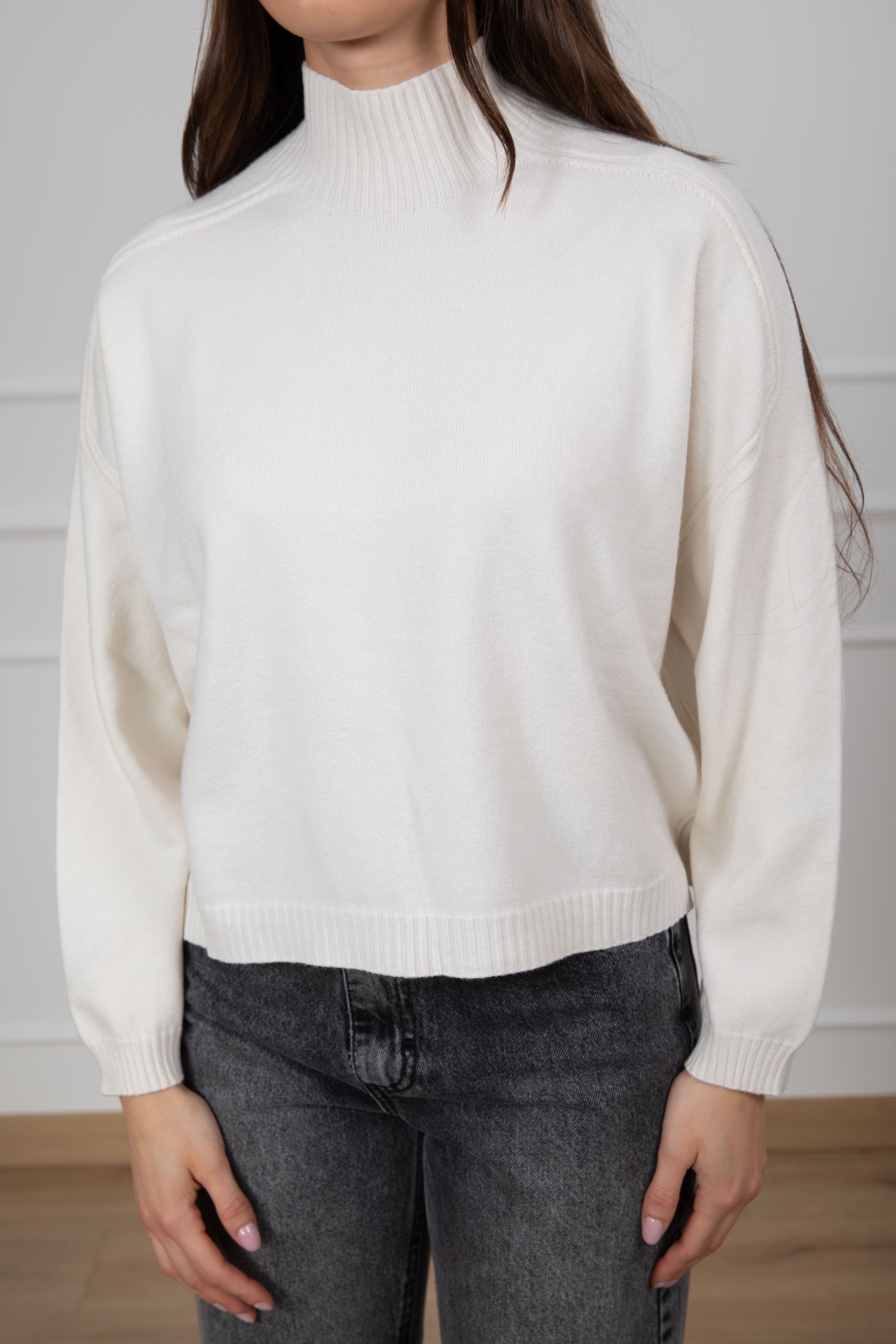 Pull mezzo collo a scatoletta ViCOLO