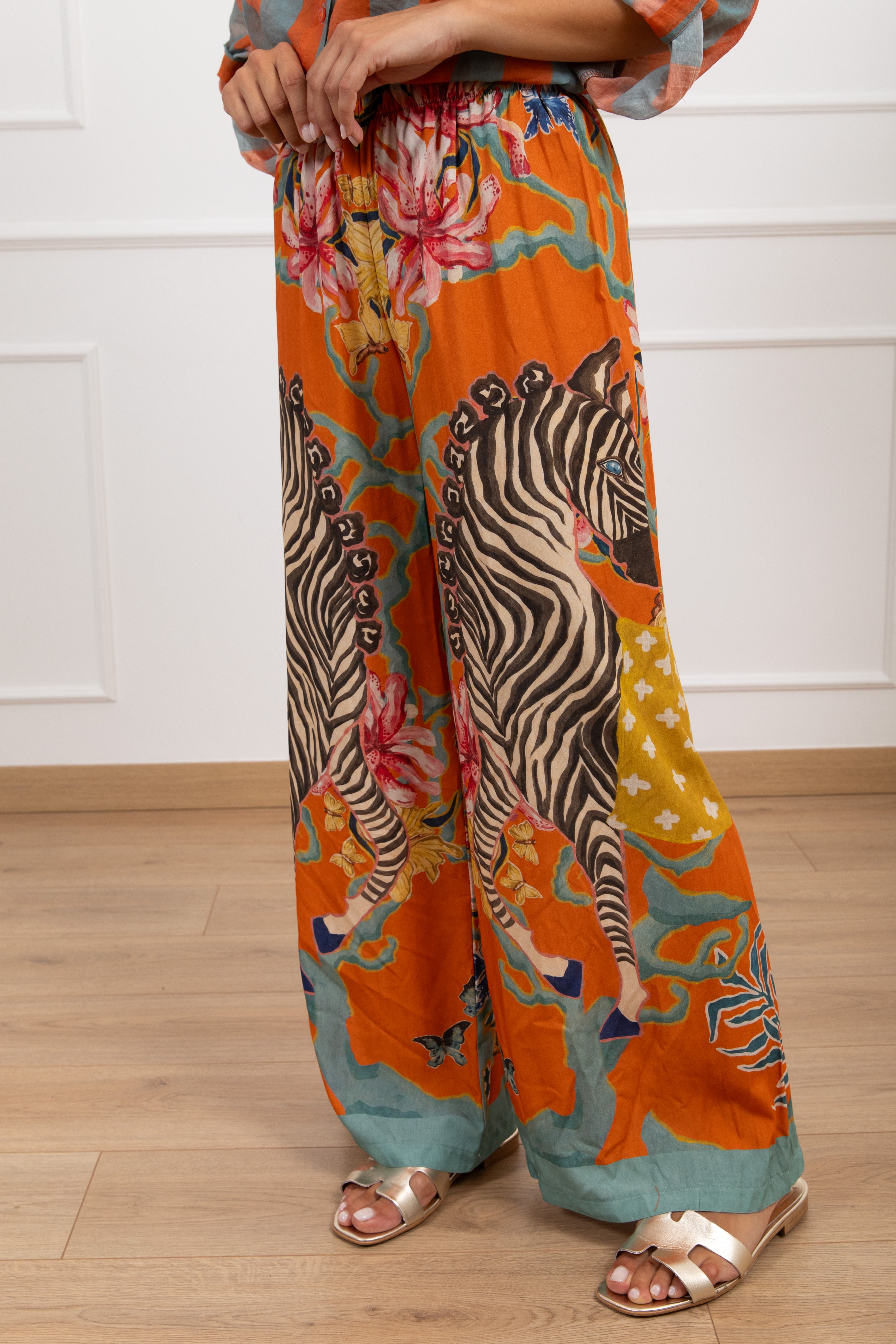Pantalone fantasia zebra Haveone
