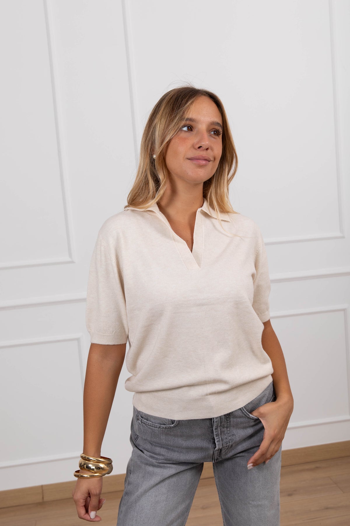 Polo in maglia a manica corta Susy Mix
