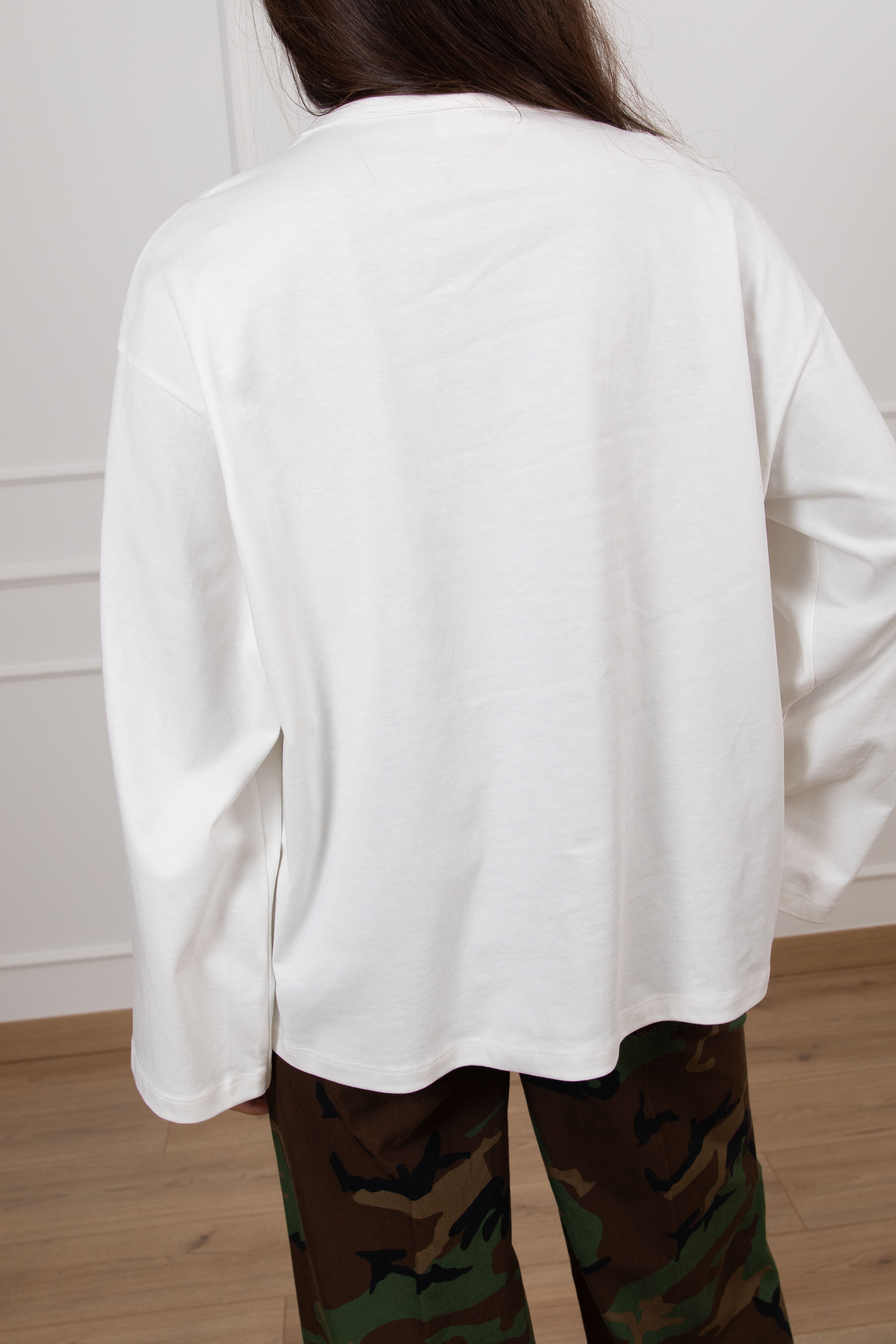 T-shirt manica lunga svasata ViCOLO