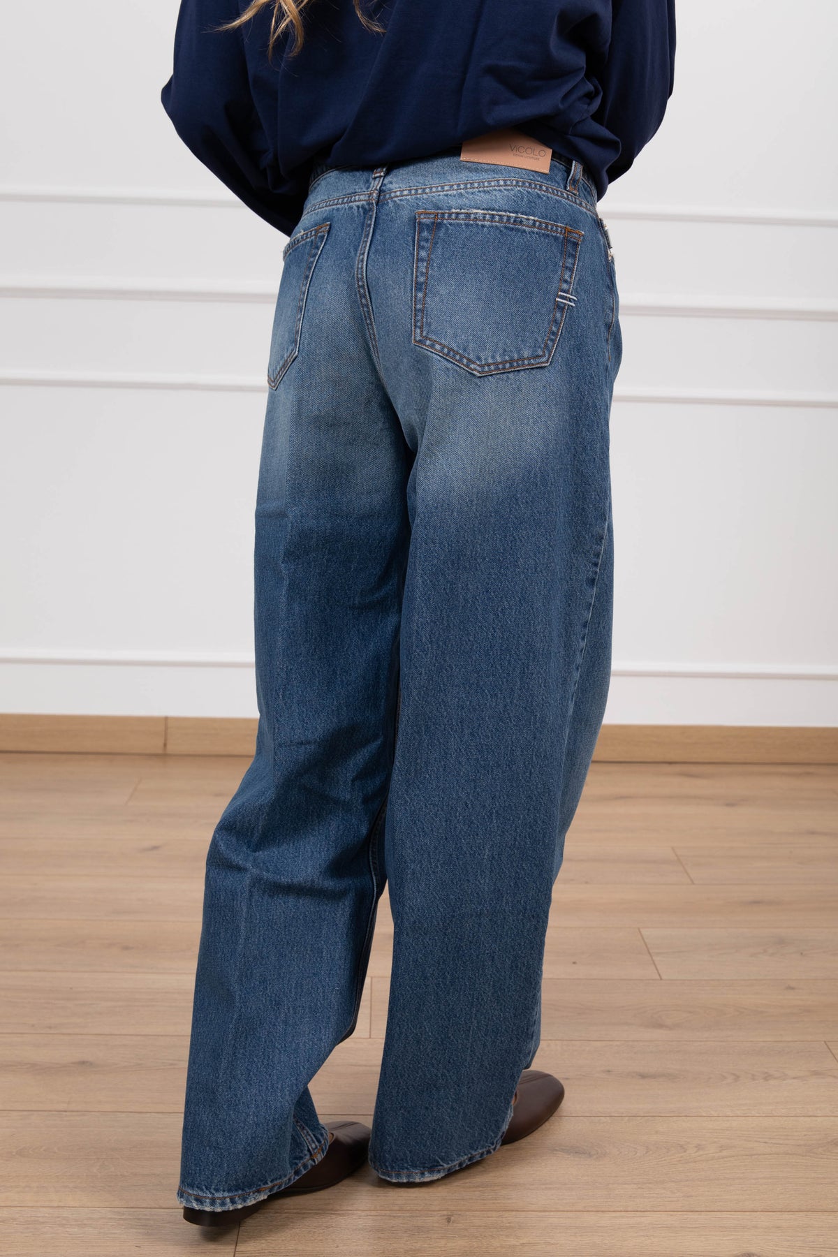 Jeans Xenobia wide leg-fit ViCOLO