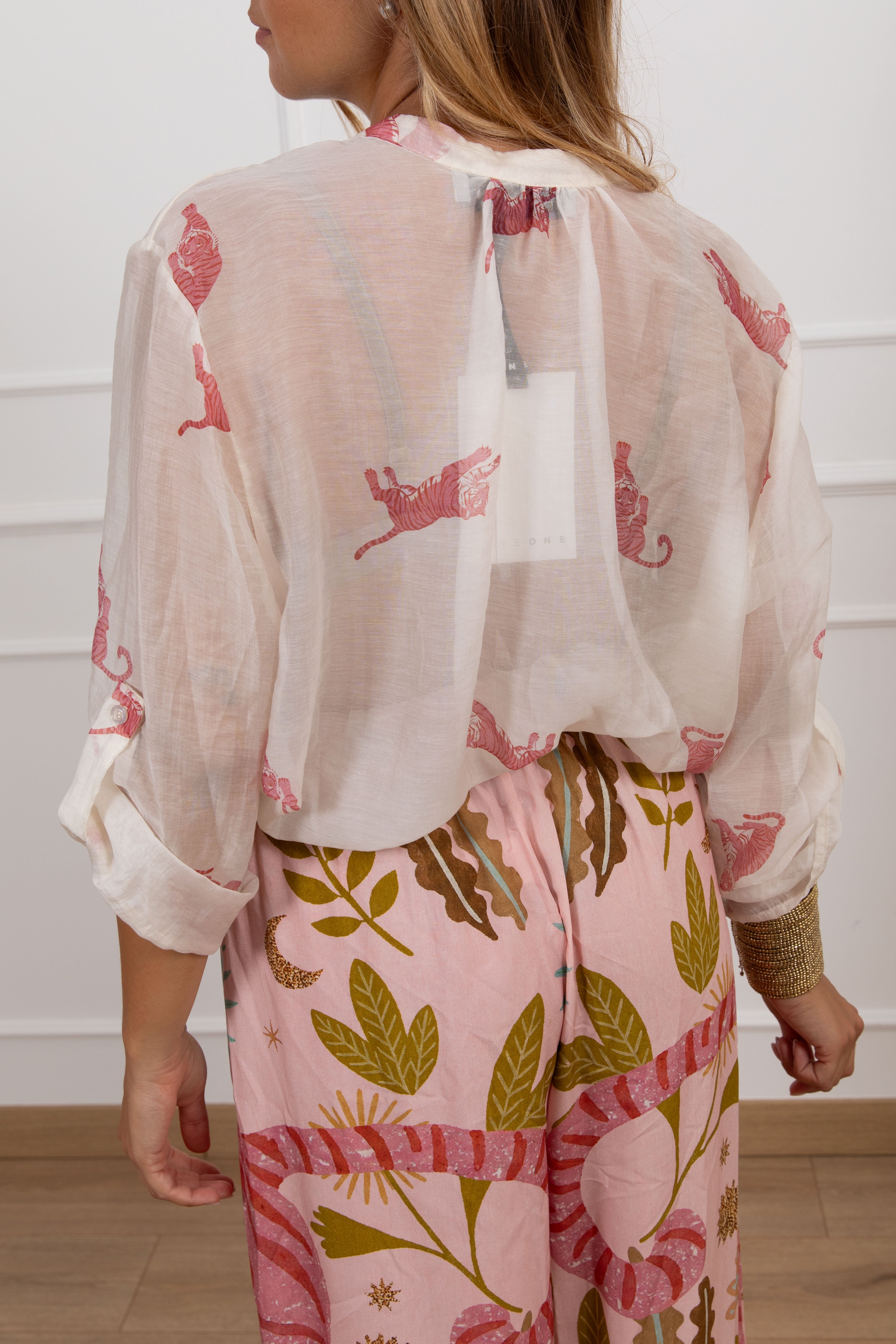 Camicia fantasia tiger Haveone