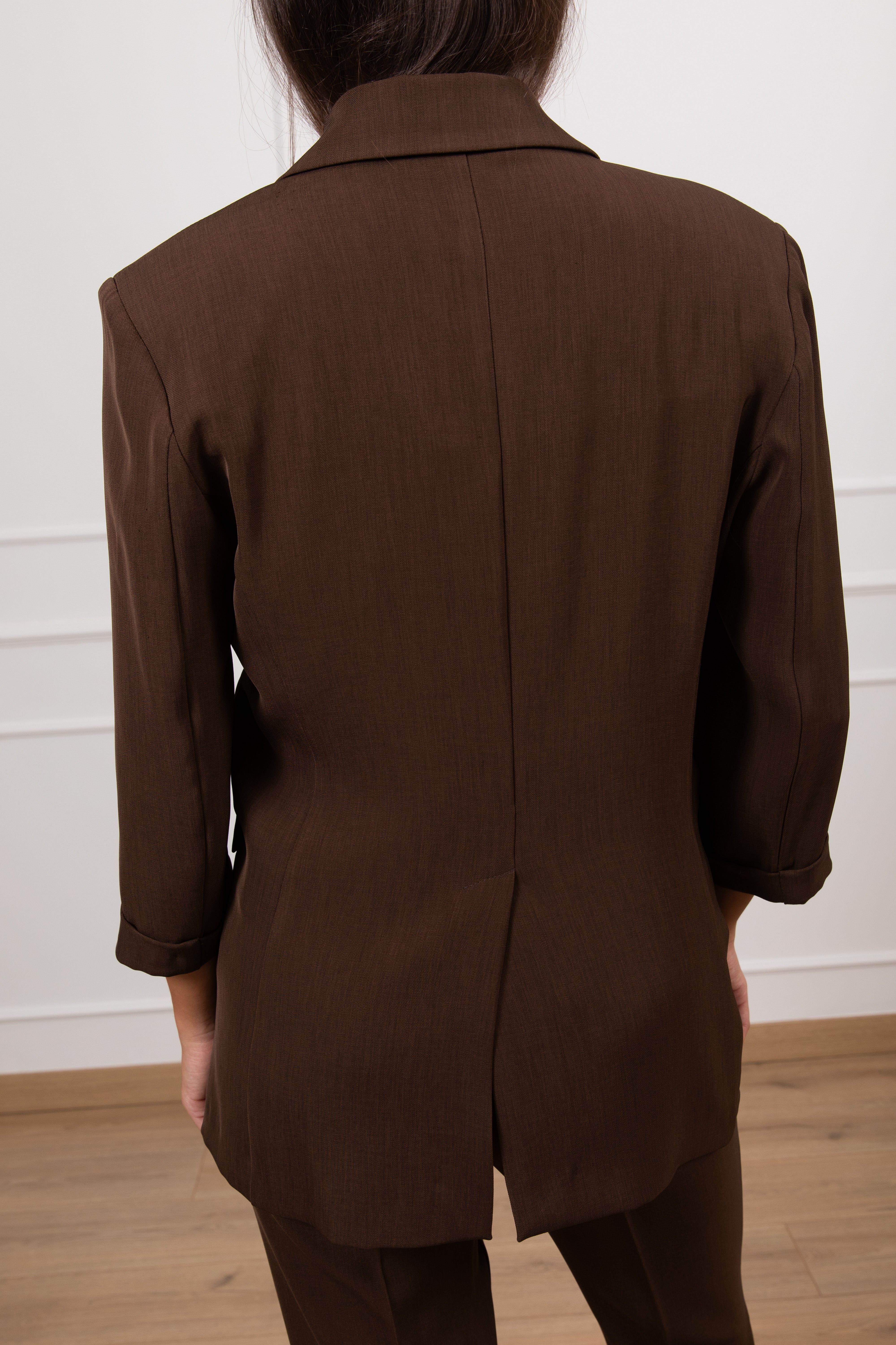 Giacca manica 3/4 in tessuto fluido Tensione IN