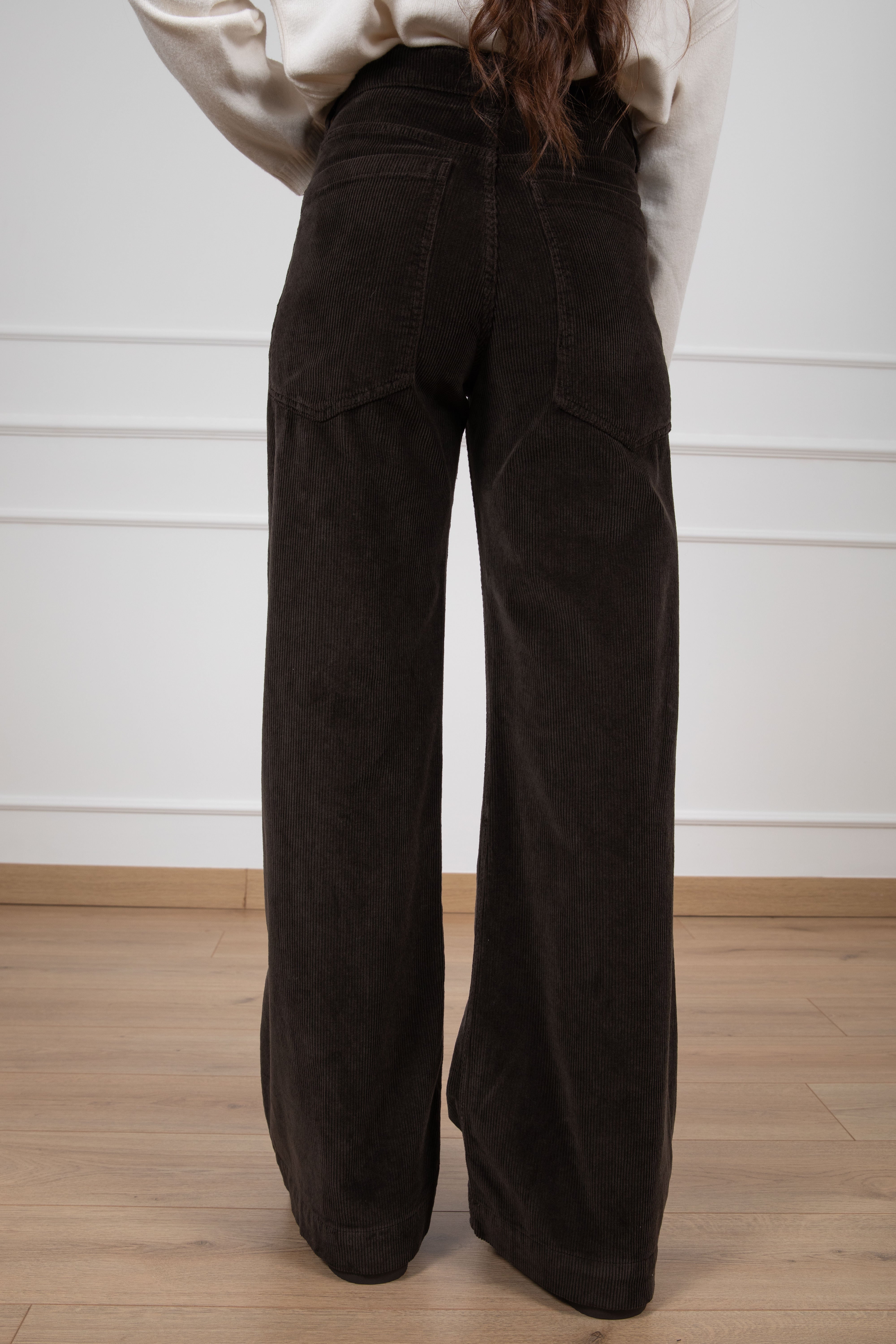 Pantalone 5 tasche in velluto Susy Mix