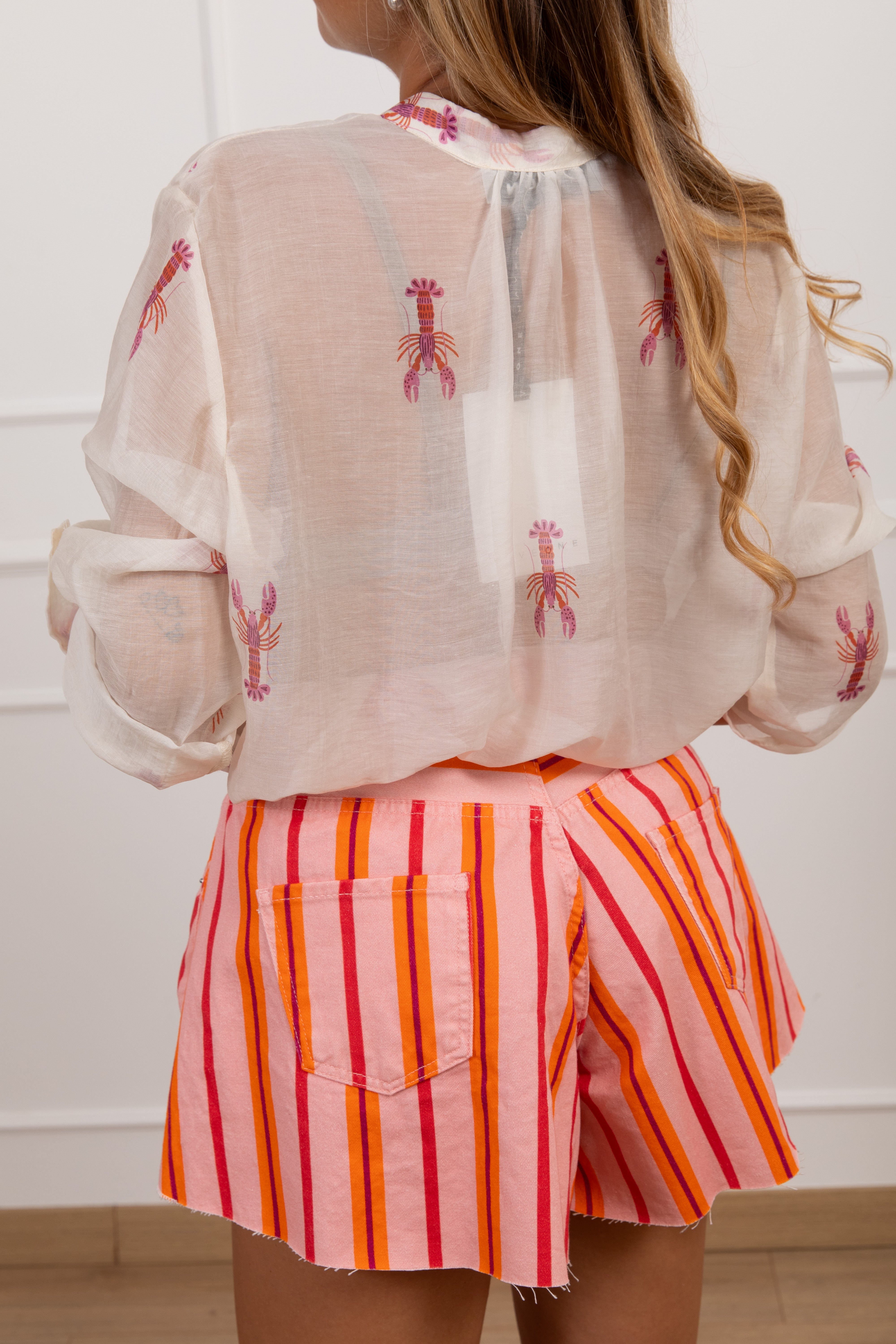 Camicia fantasia aragosta Haveone