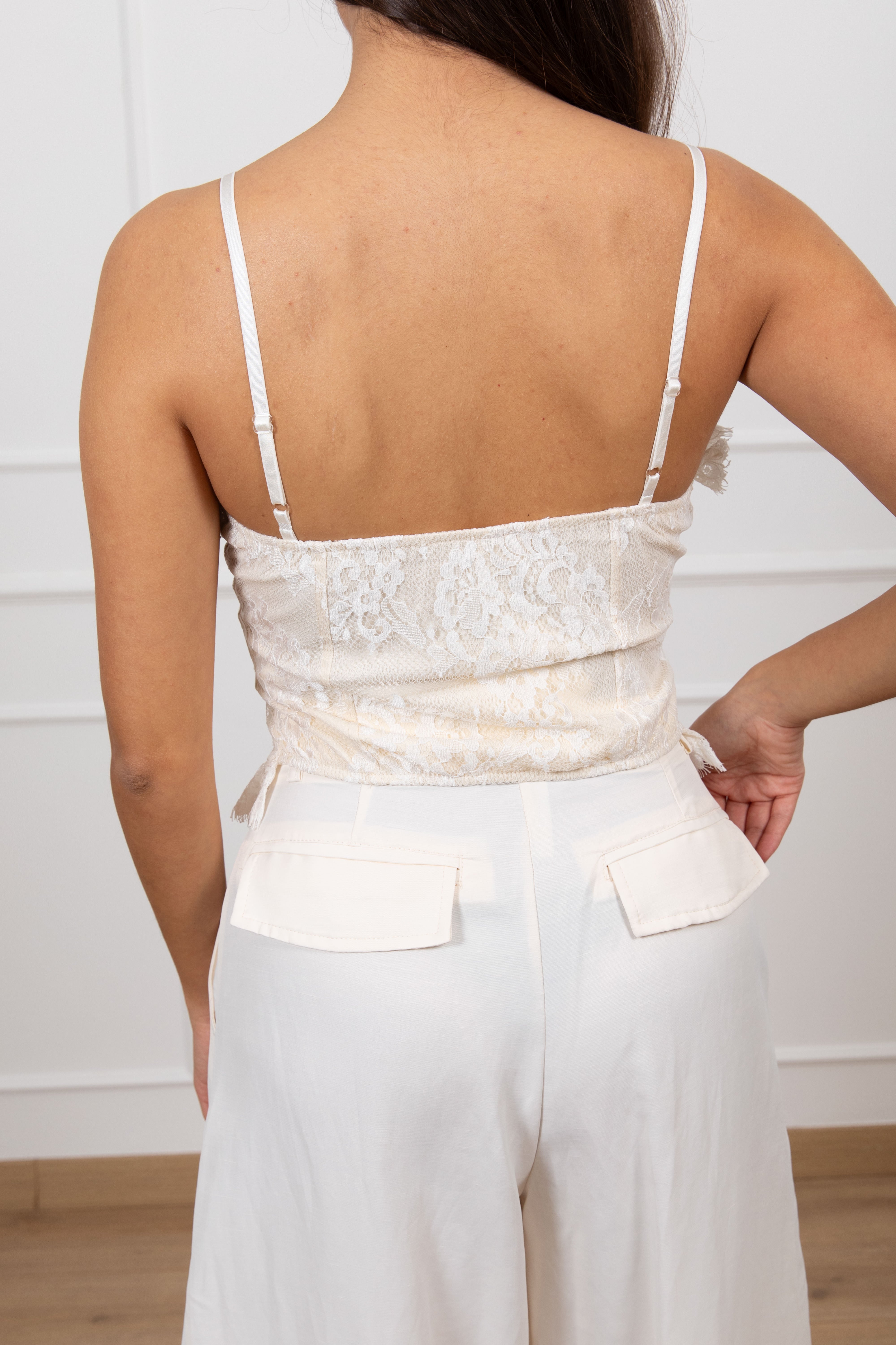 Bustier in pizzo Tensione IN