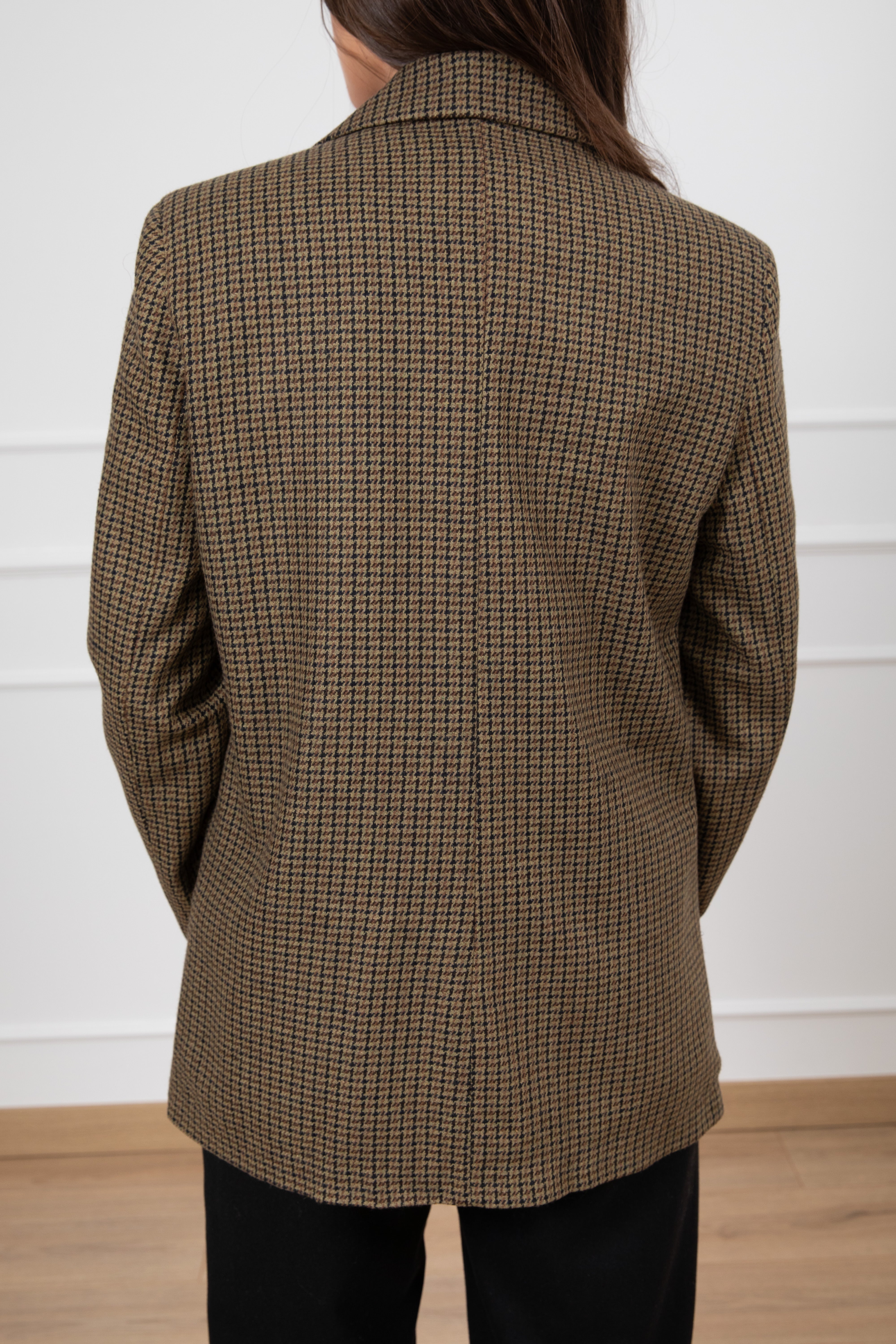 Giacca check verde regular-fit ViCOLO