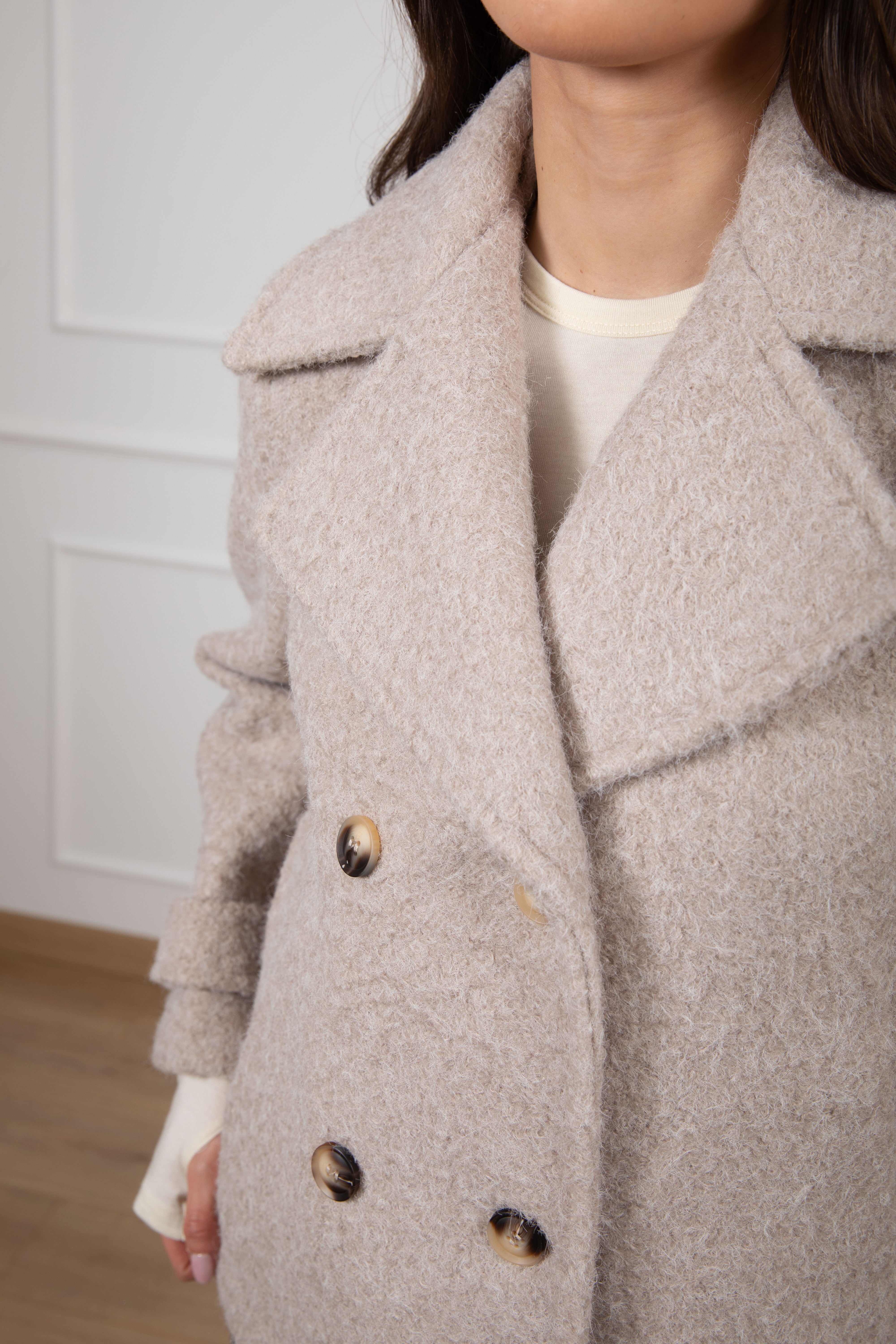 Giacca-cappotto bouclè Motel