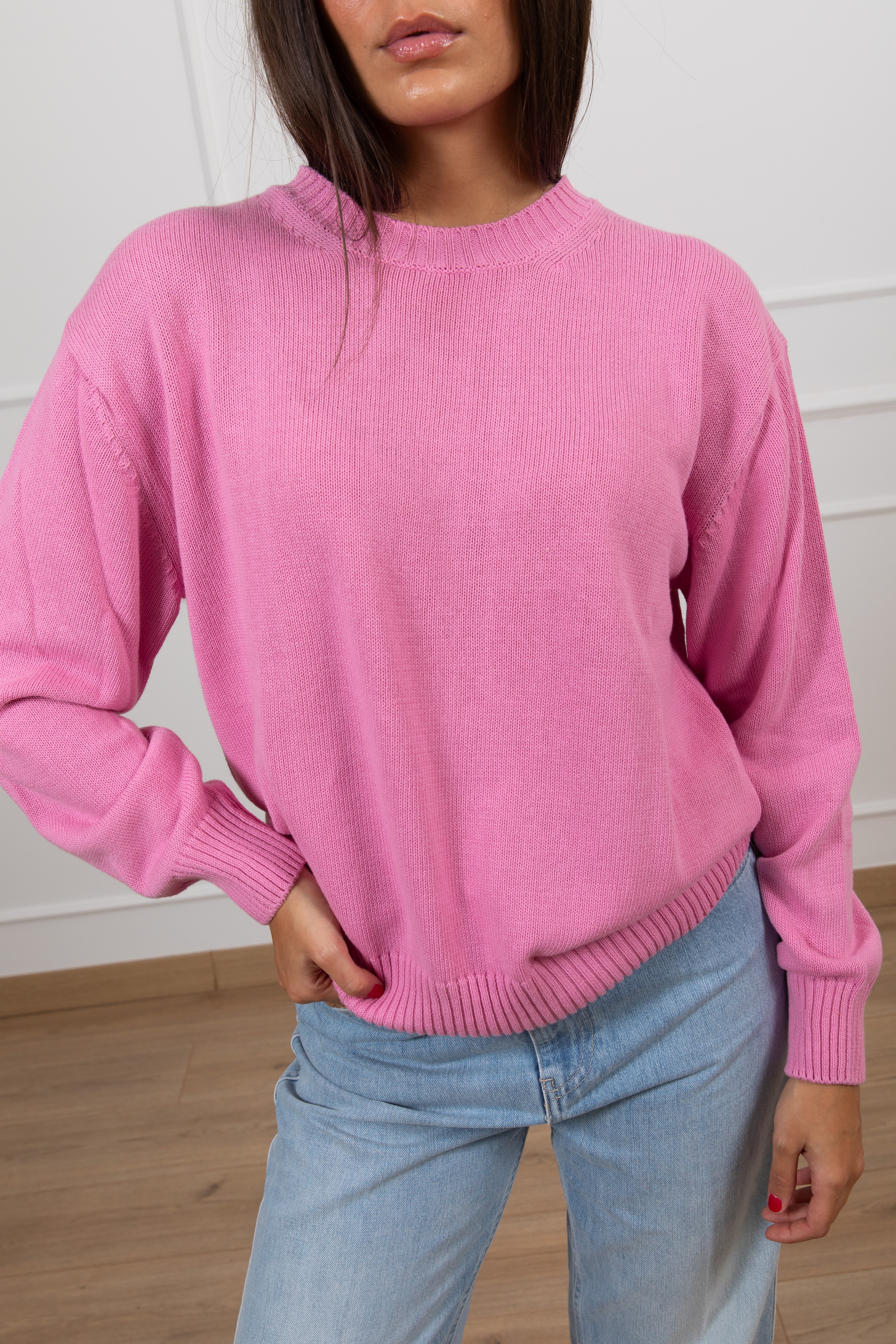 Maglia over-size in cotone ViCOLO