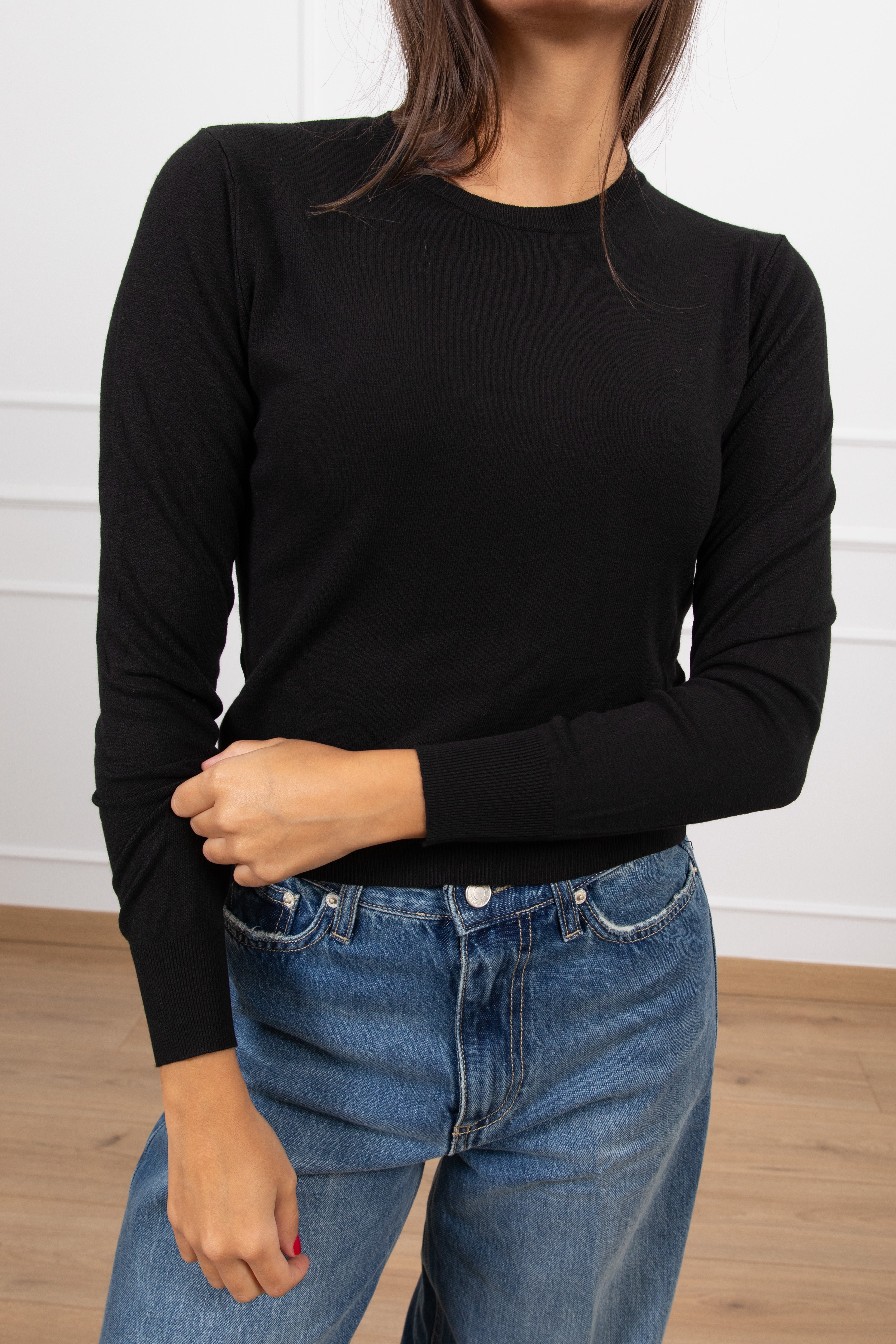 Maglia slim-fit in viscosa Susy Mix