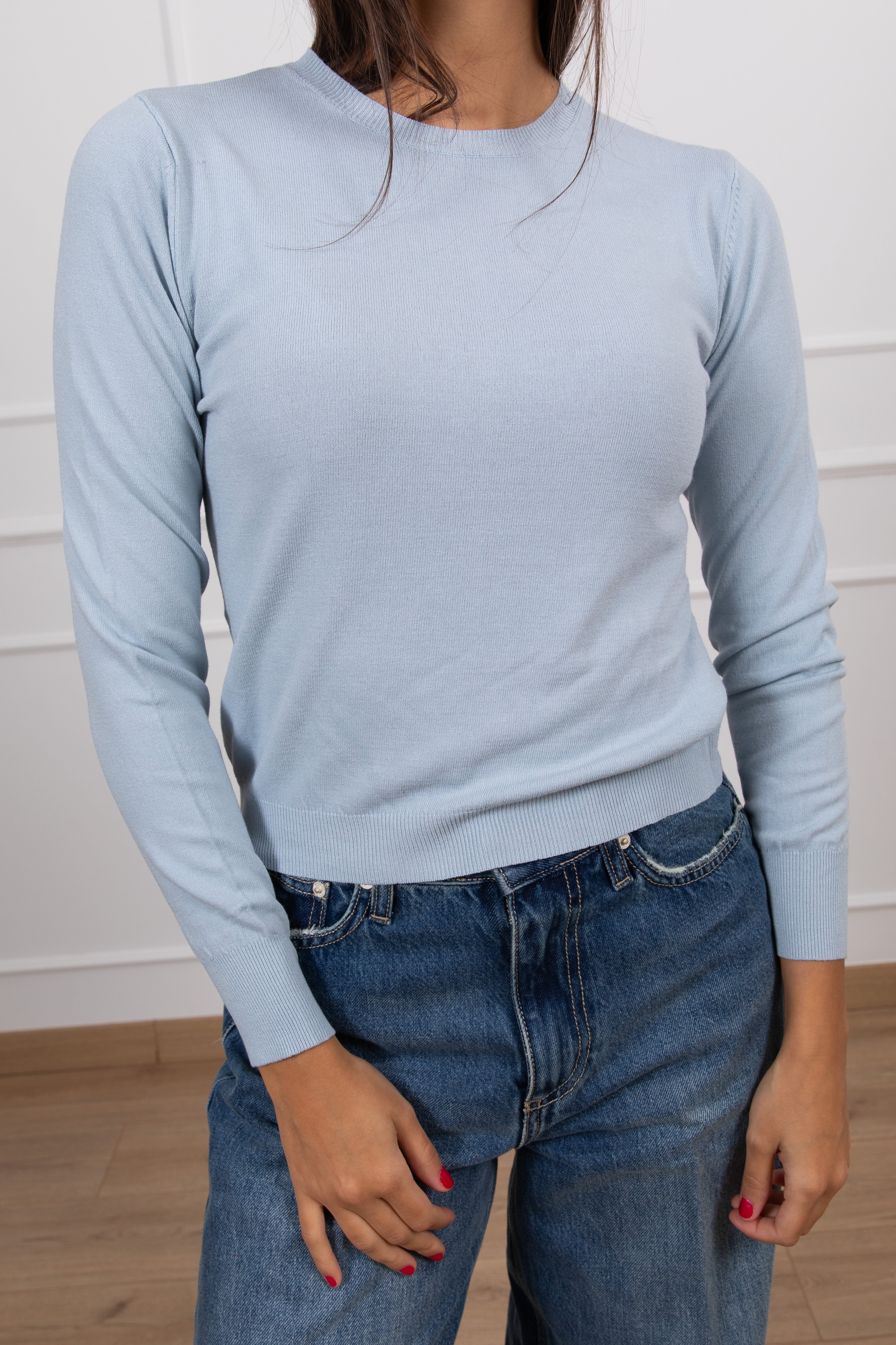 Maglia slim-fit in viscosa Susy Mix