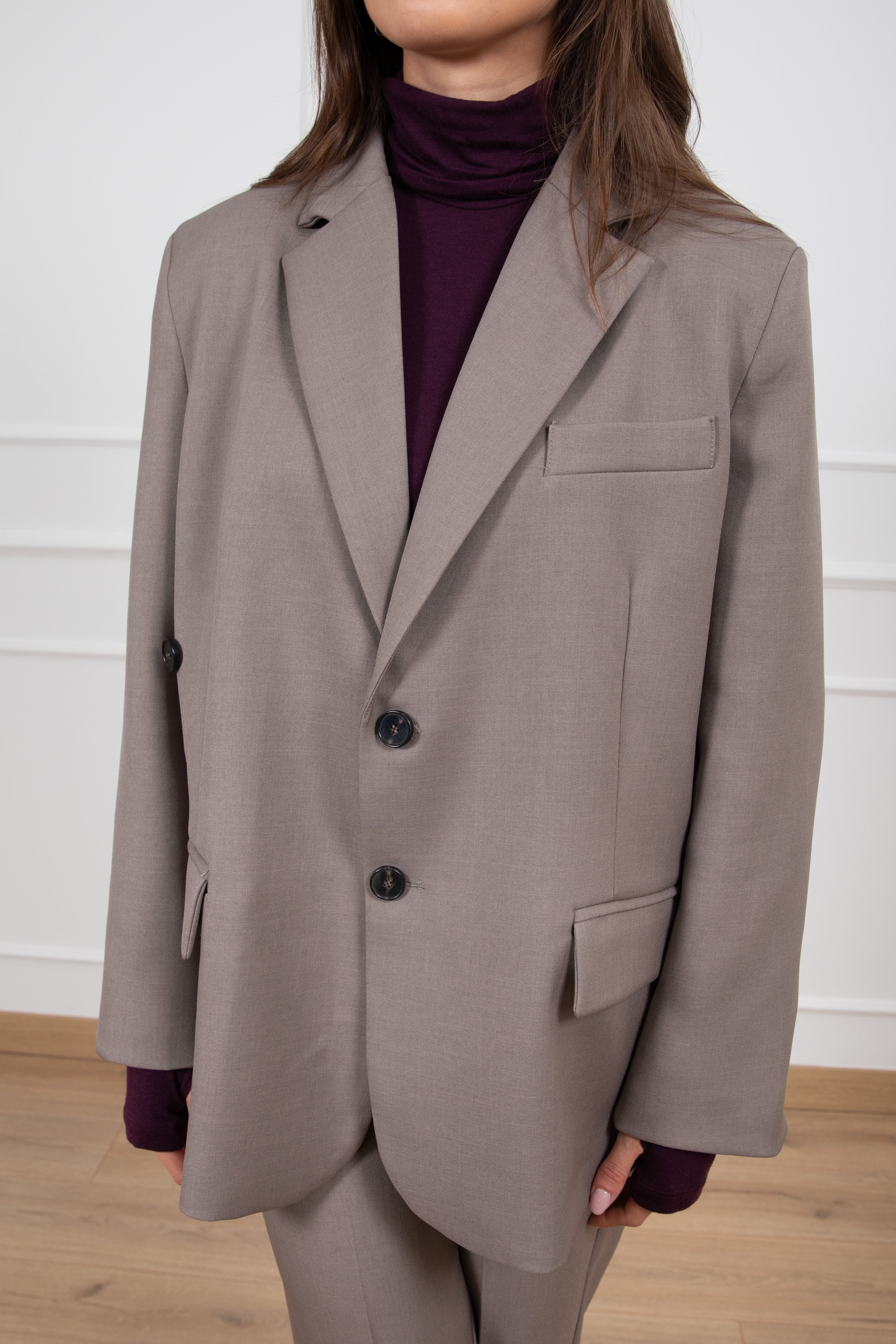 Giacca con doppia abbottonatura ViCOLO