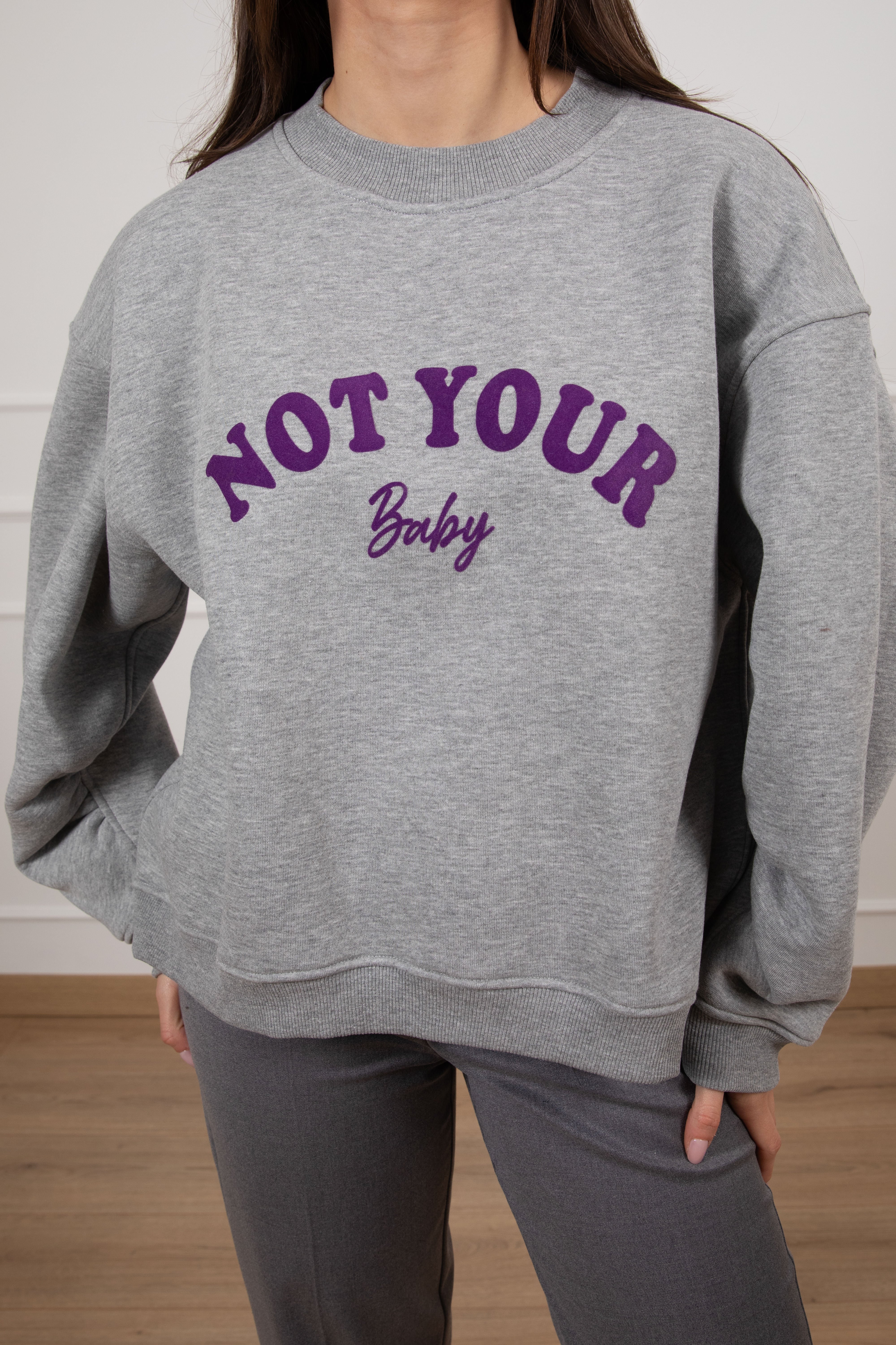 Felpa "Not your baby" ViCOLO