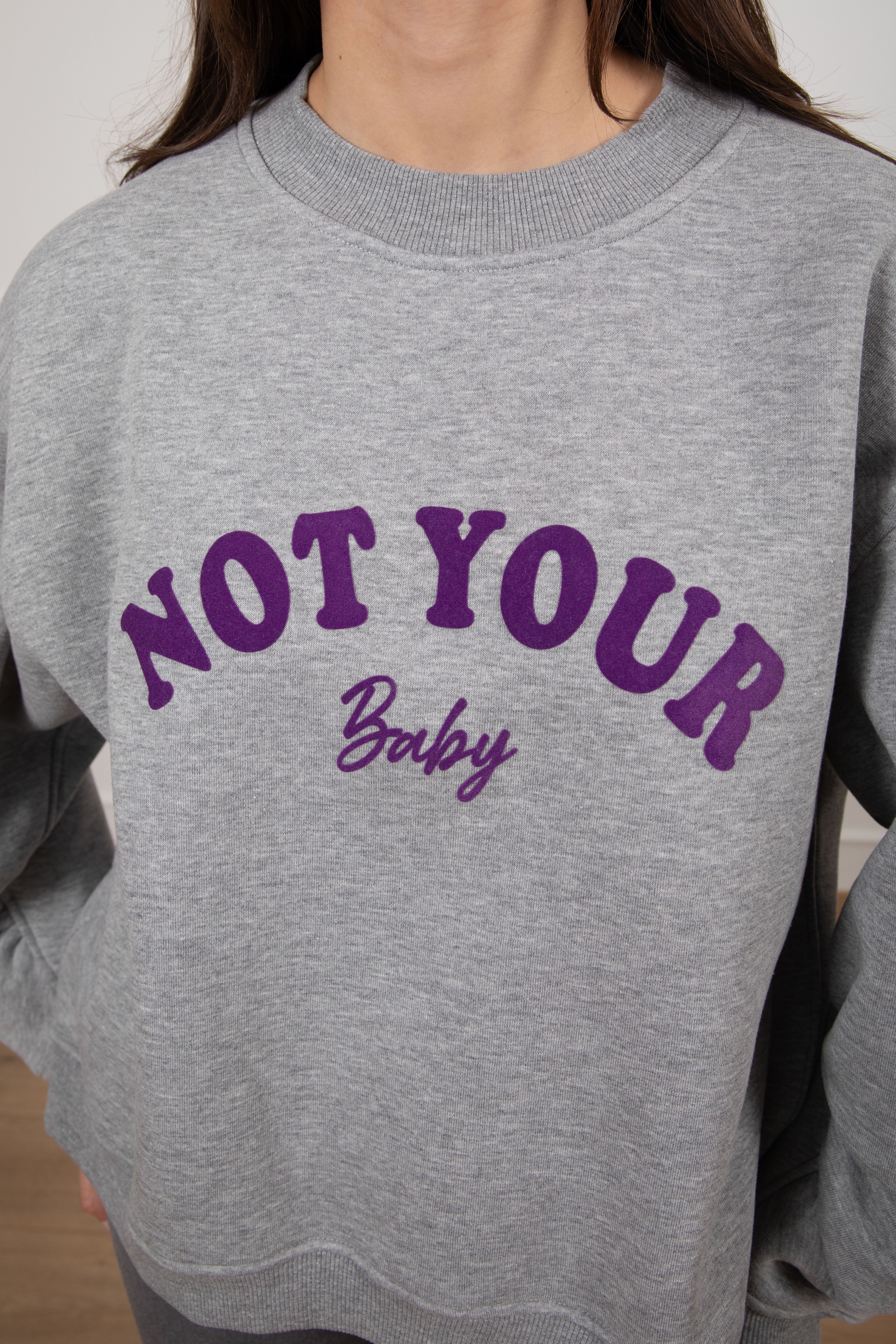 Felpa "Not your baby" ViCOLO