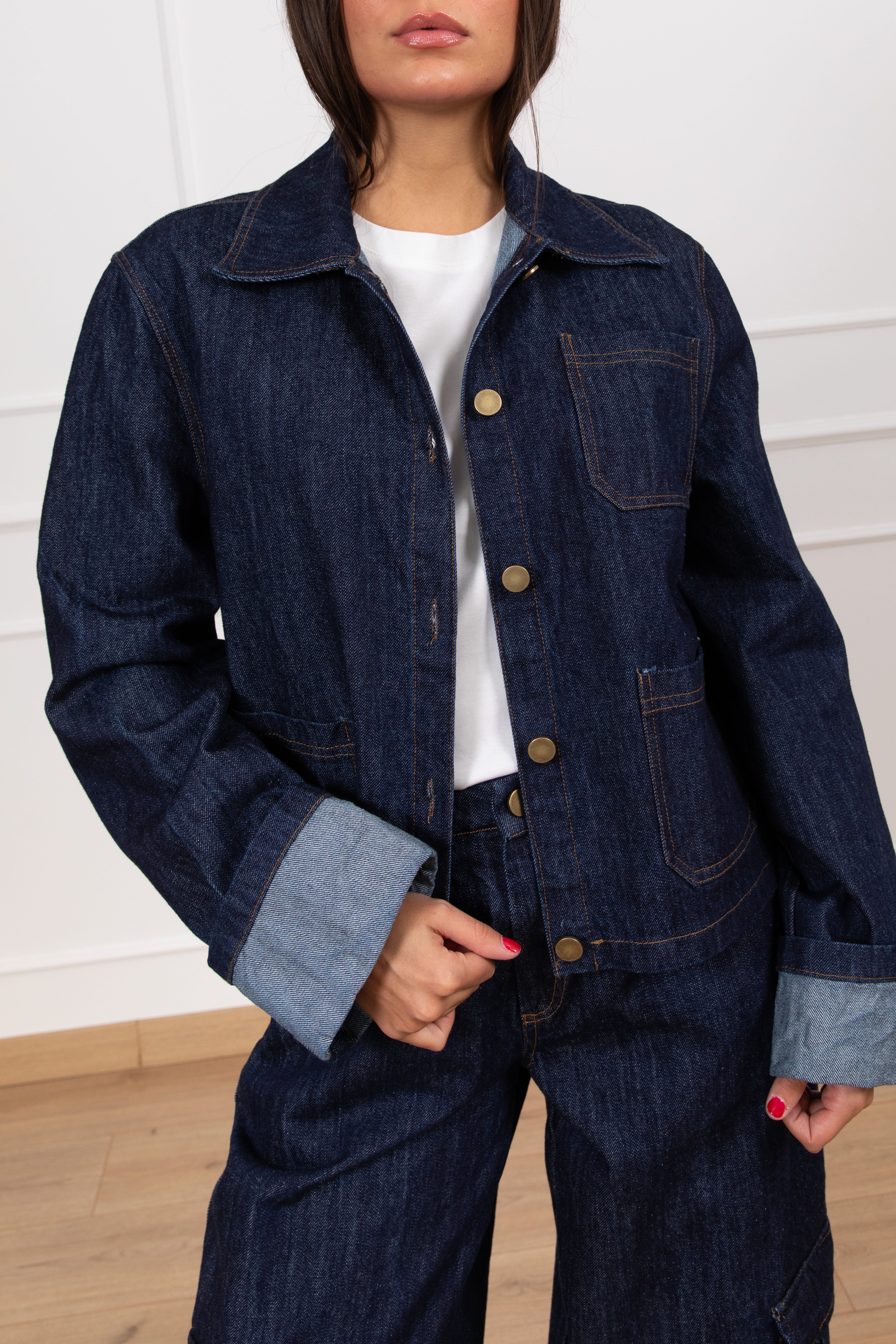 Giacchino in jeans tela originale Tensione IN