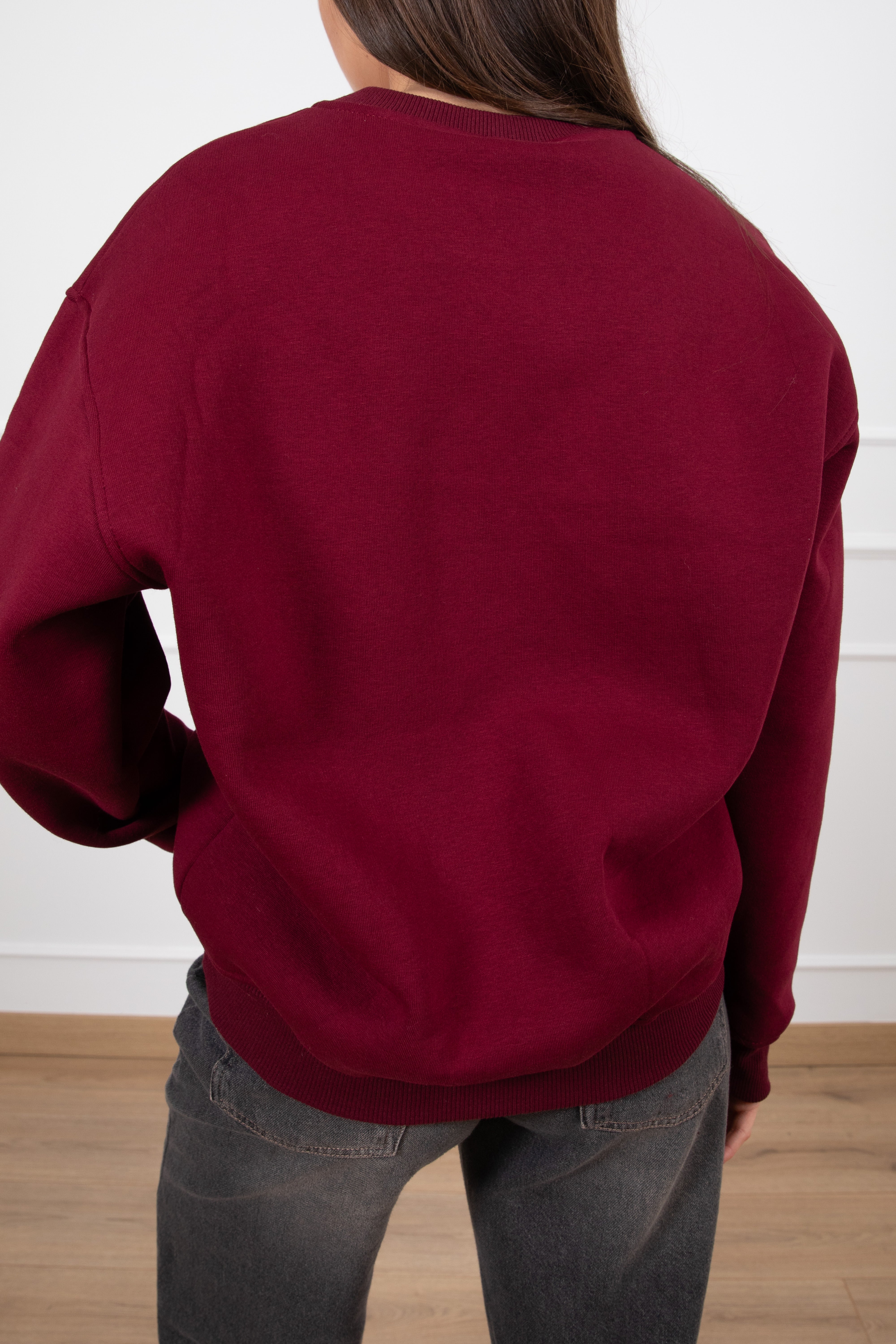 Felpa girocollo basic Susy Mix