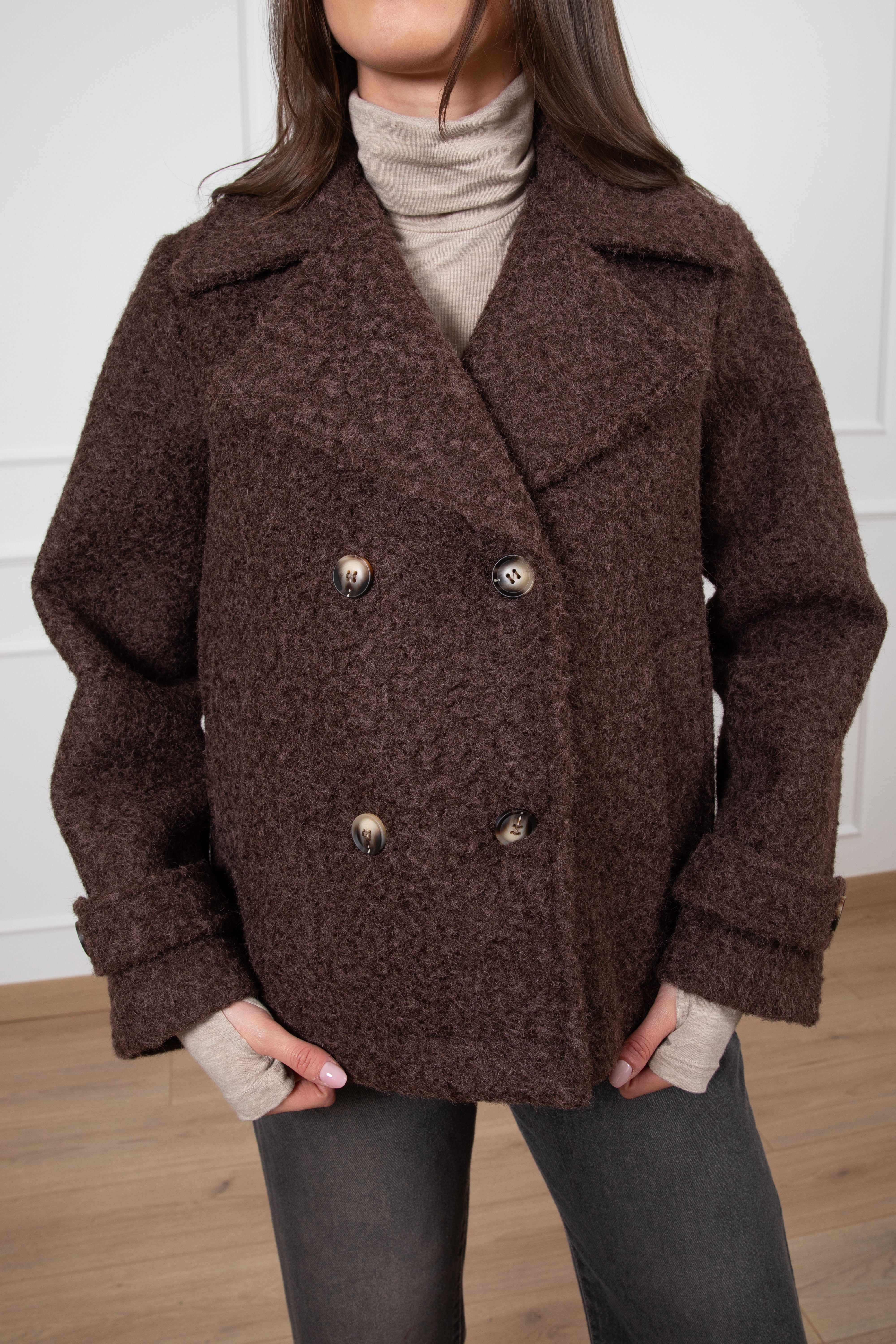 Giacca-cappotto bouclè Motel