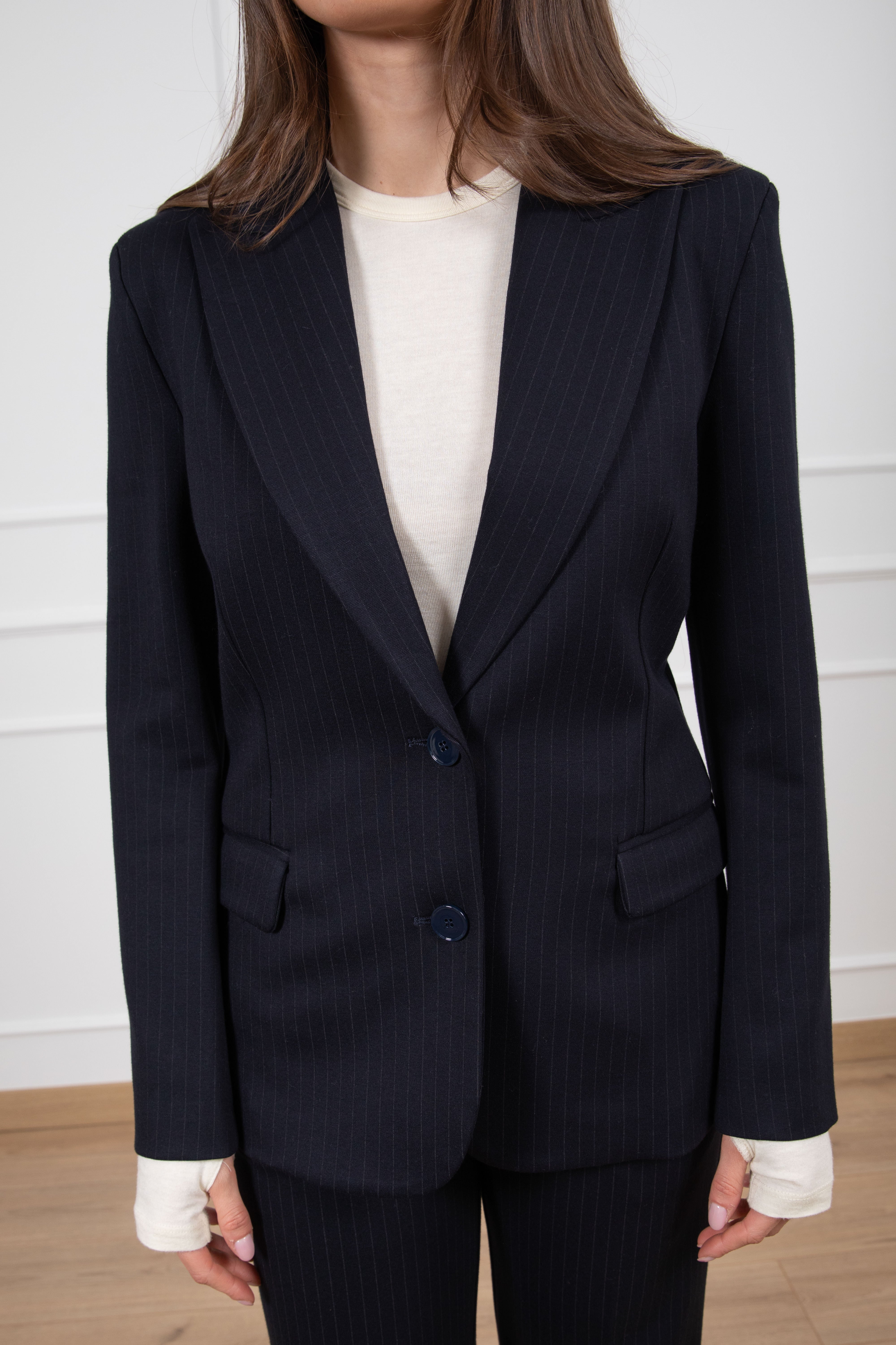 Giacca gessata in punto milano ViCOLO