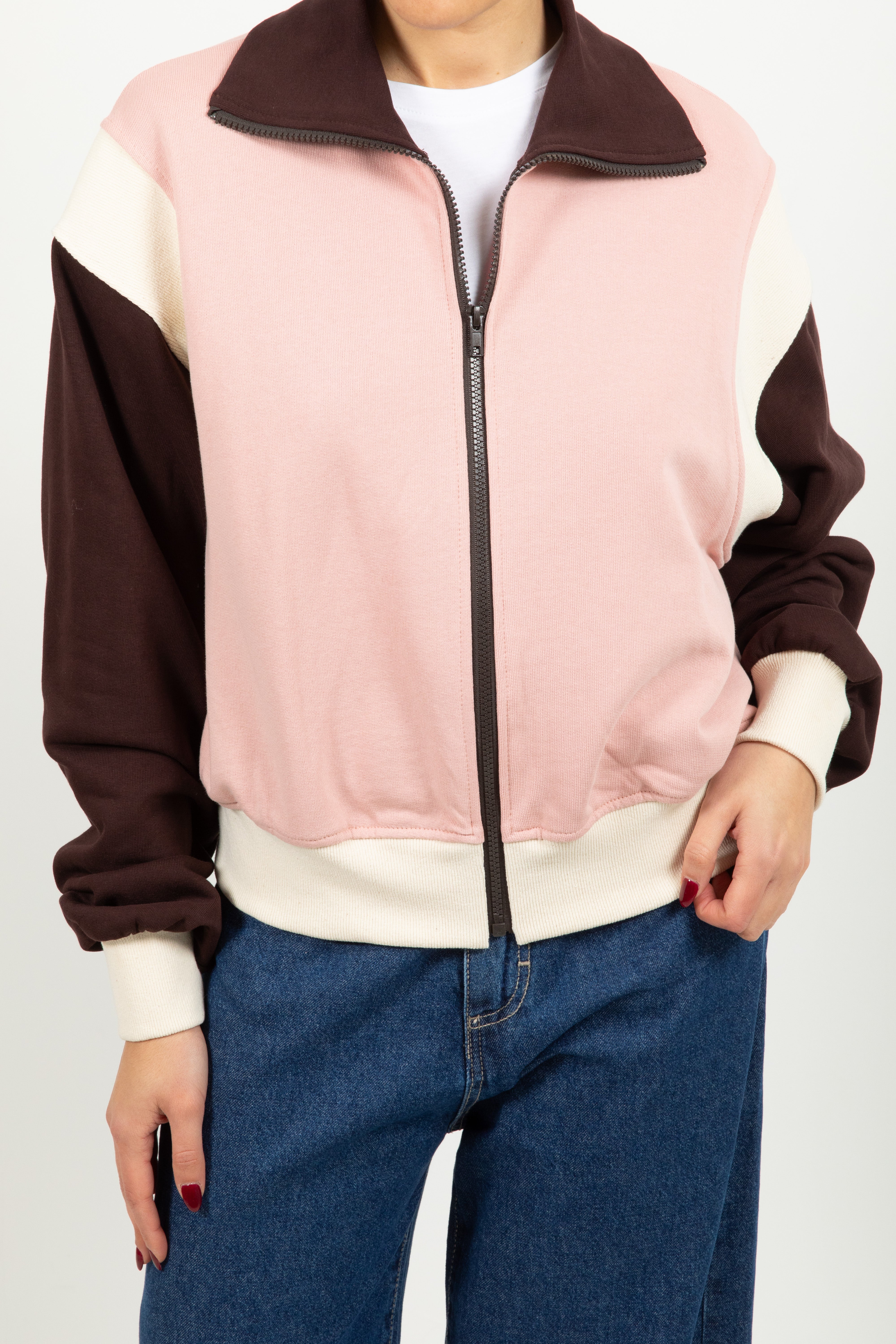 Felpa con zip Tensione IN