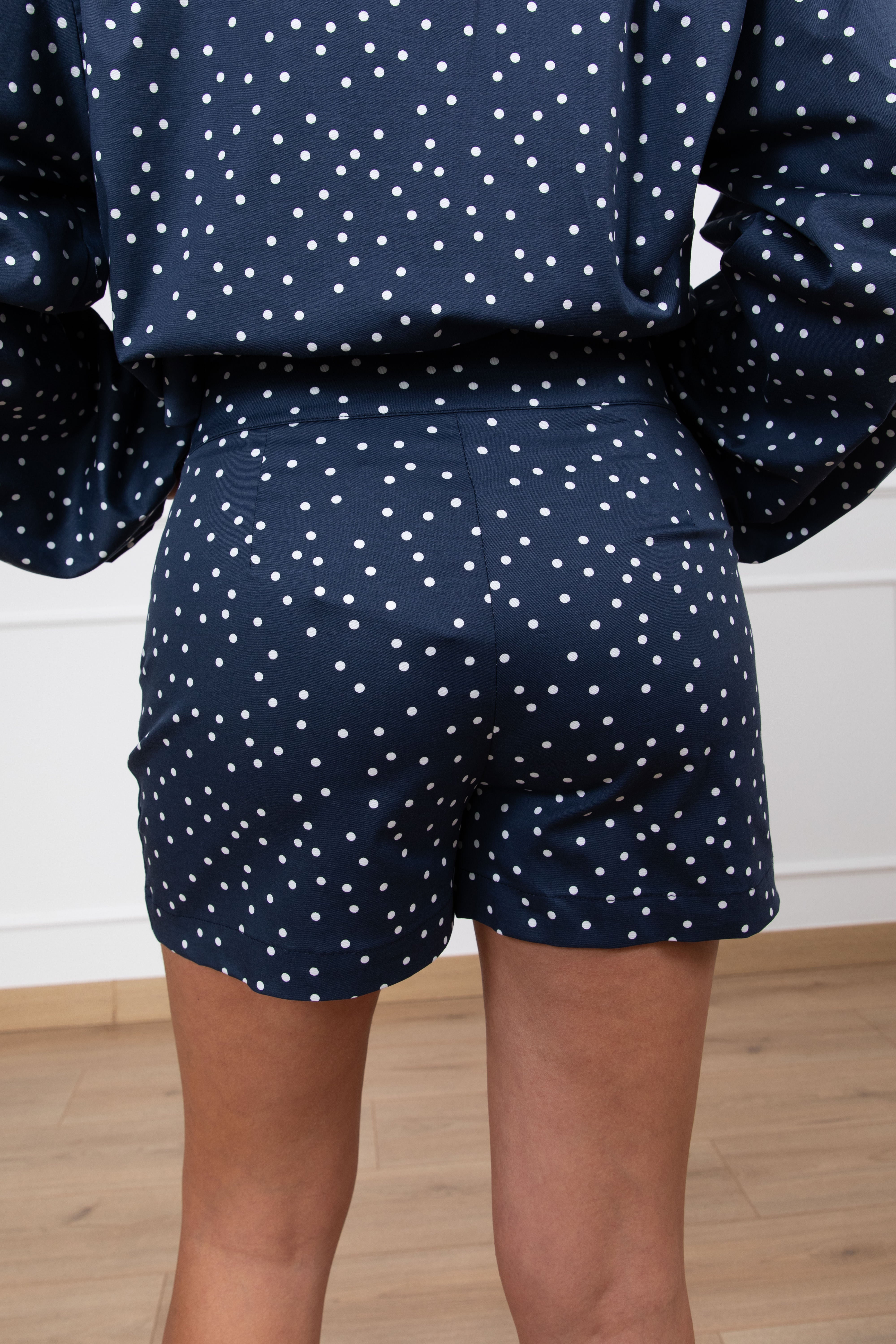 Shorts a pois in cotone Tensione IN