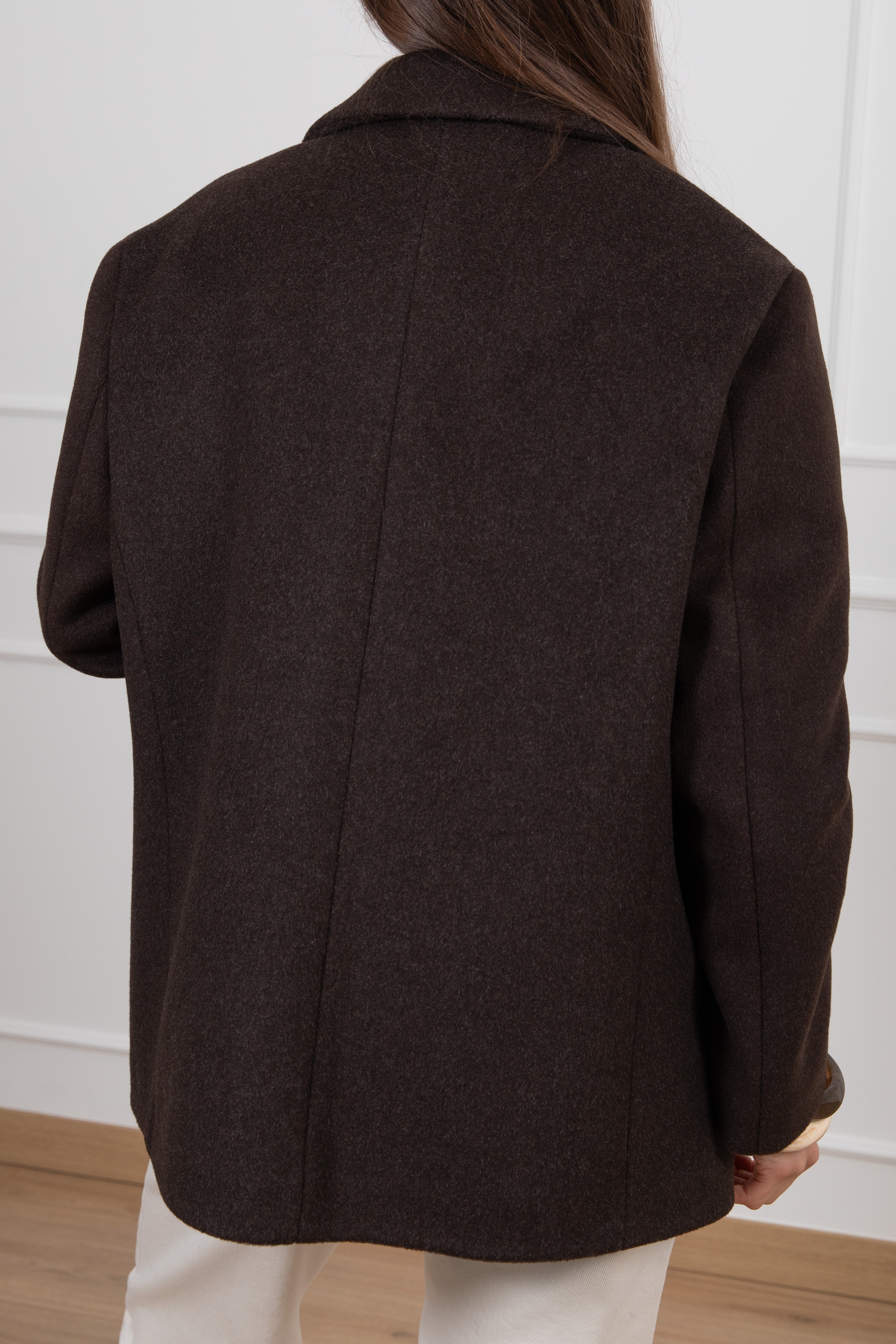 Giacca-cappotto 2 bottoni con spille ViCOLO