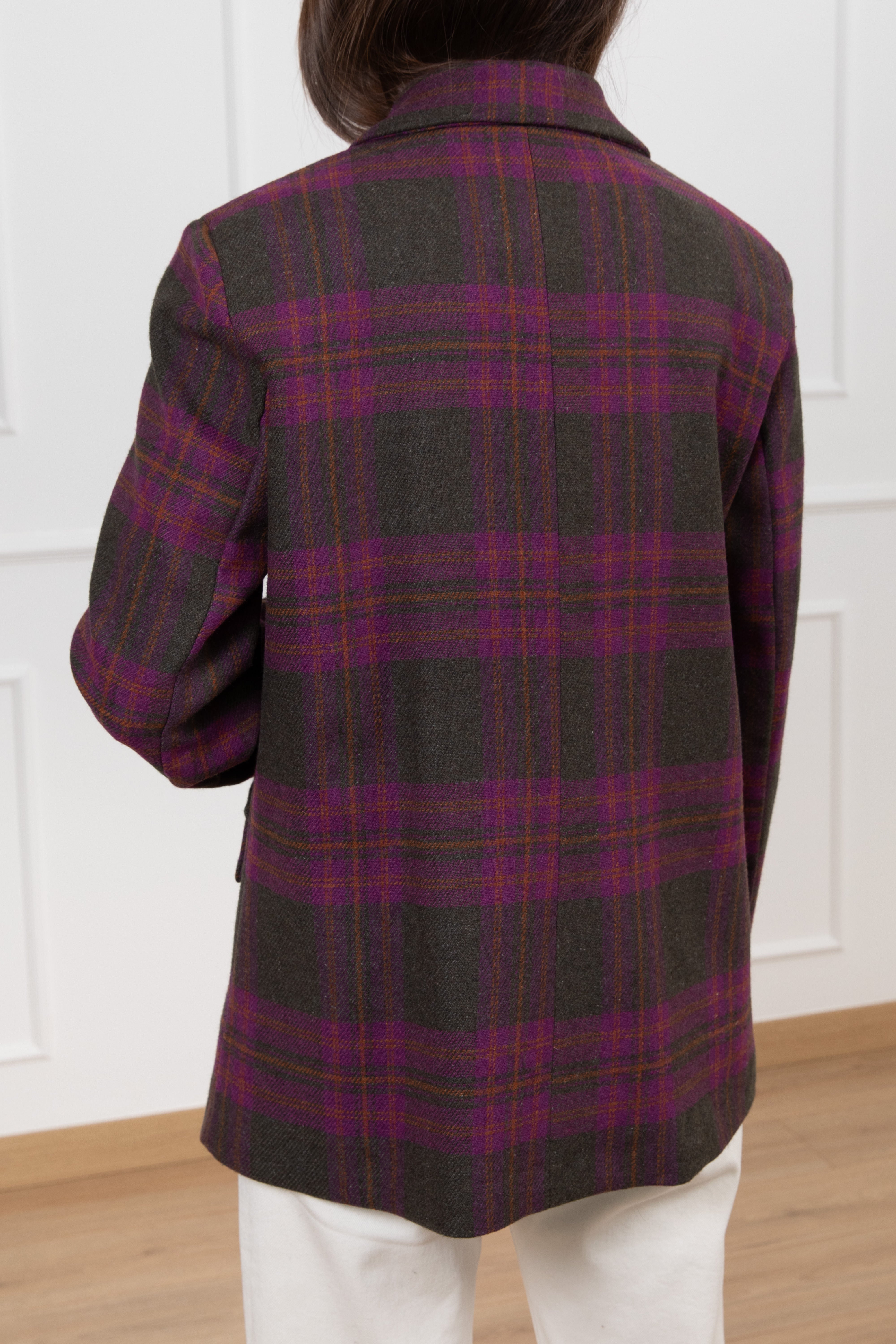 Giacca check regular-fit ViCOLO