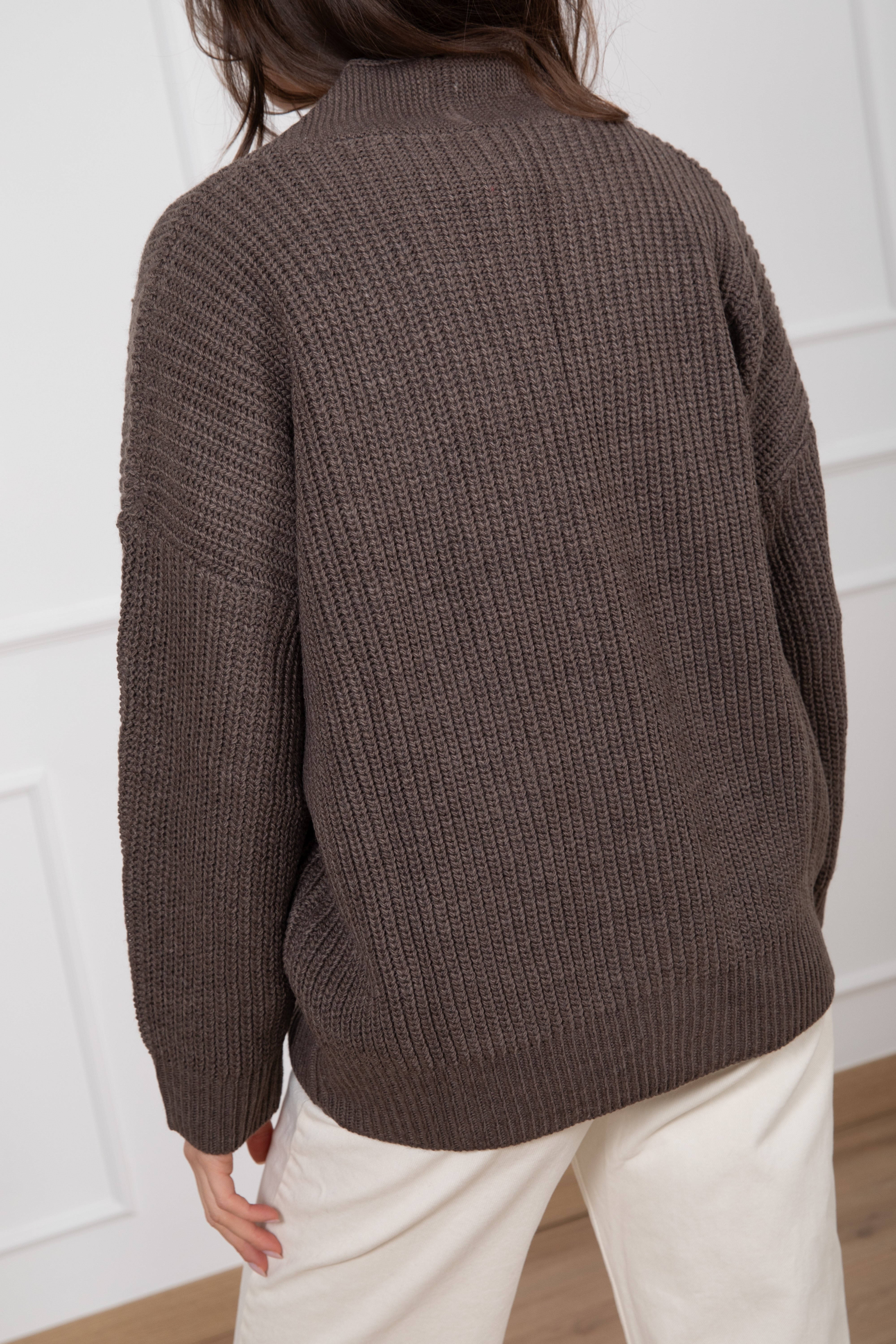 Cardigan a coste larghe Susy Mix