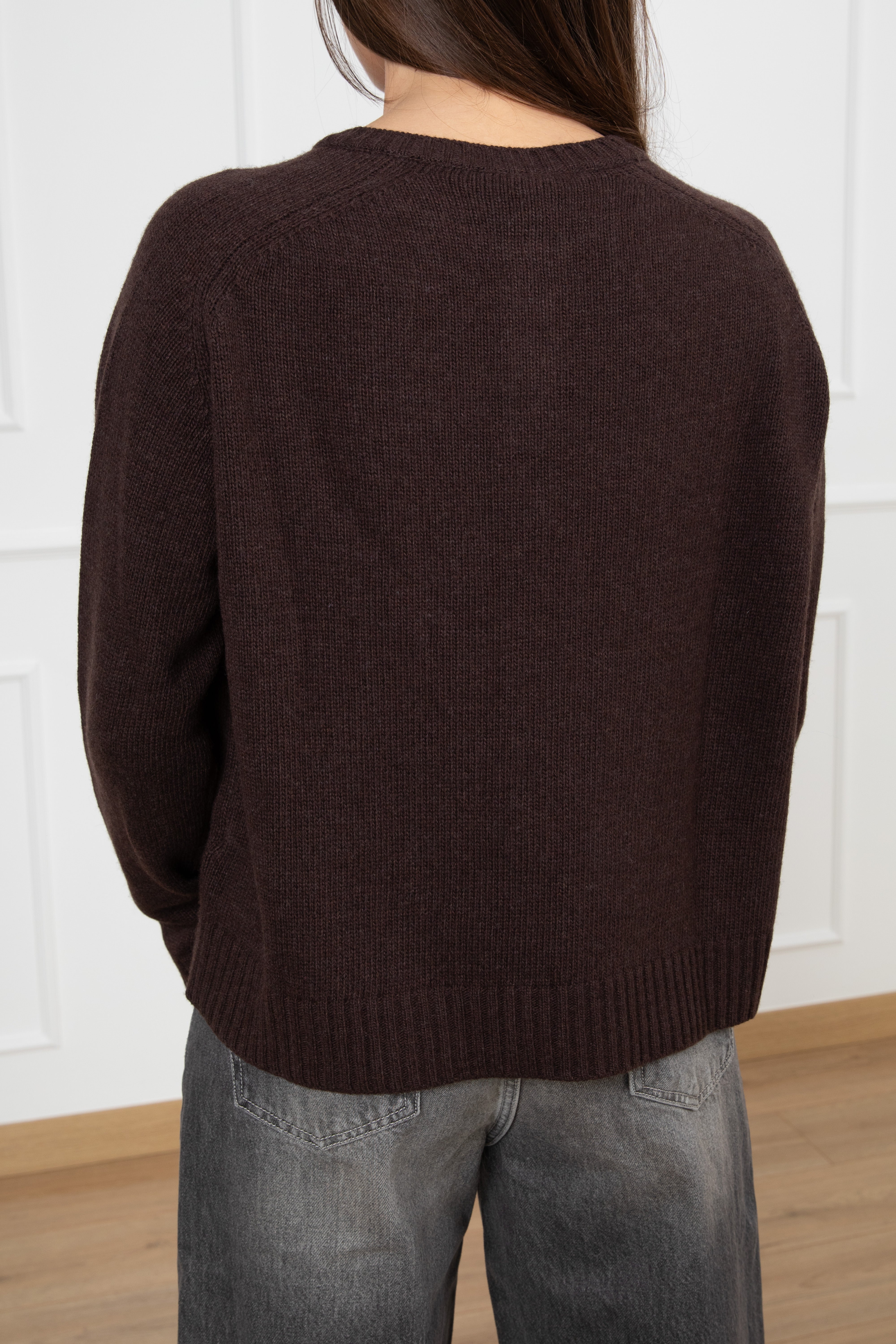 Pull serafino in lana e cashmere Tensione IN