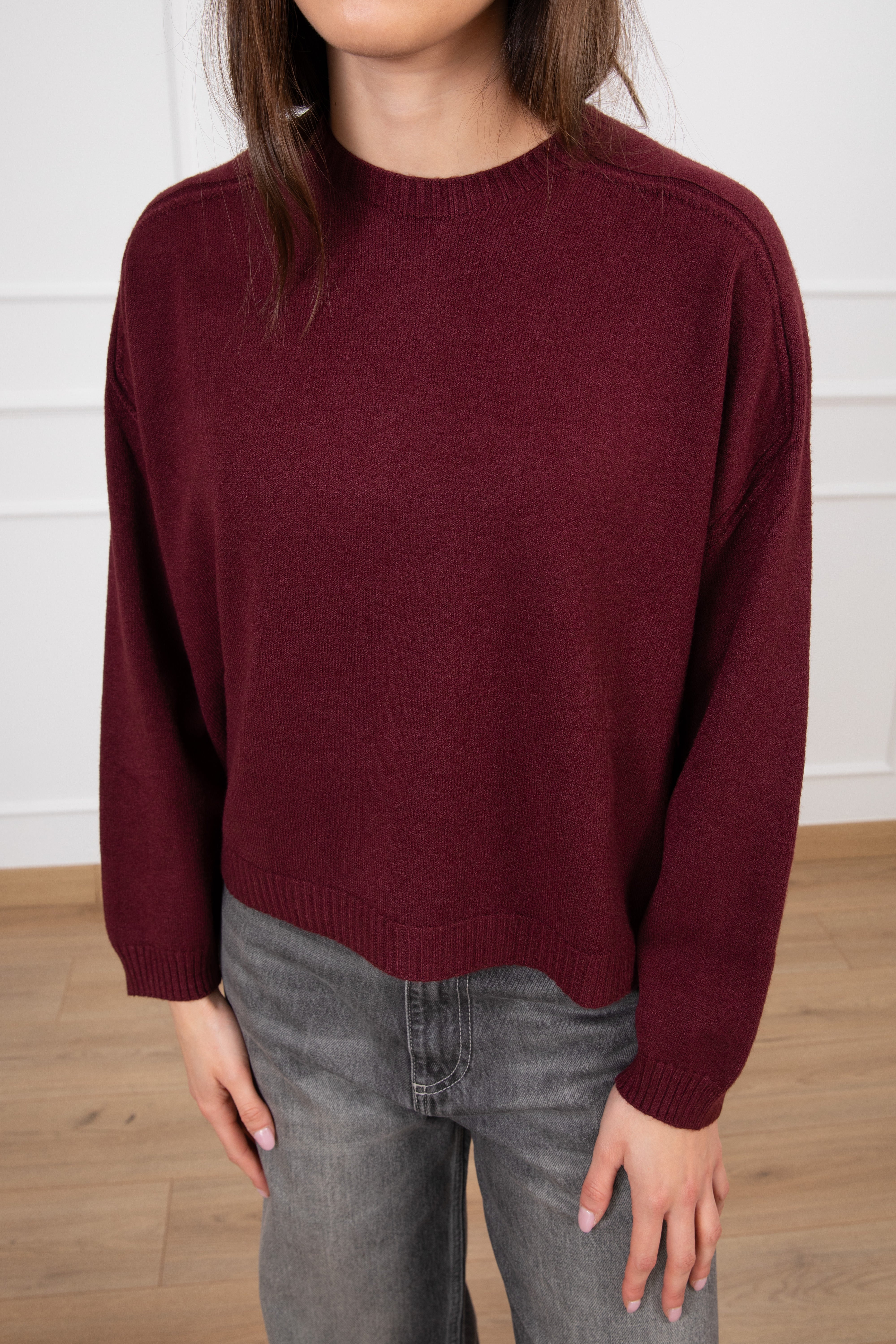 Pull girocollo a scatoletta ViCOLO