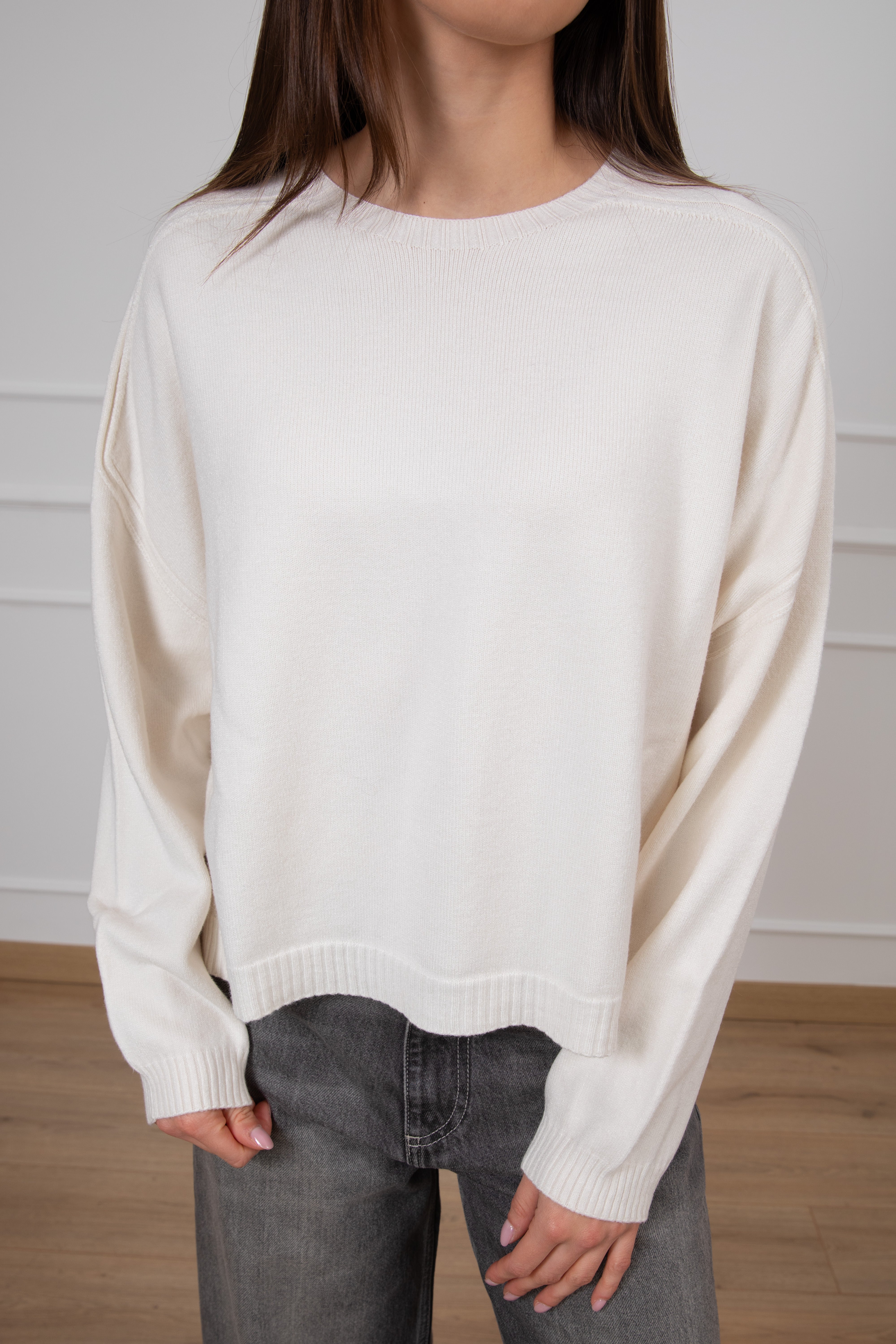 Pull girocollo a scatoletta ViCOLO