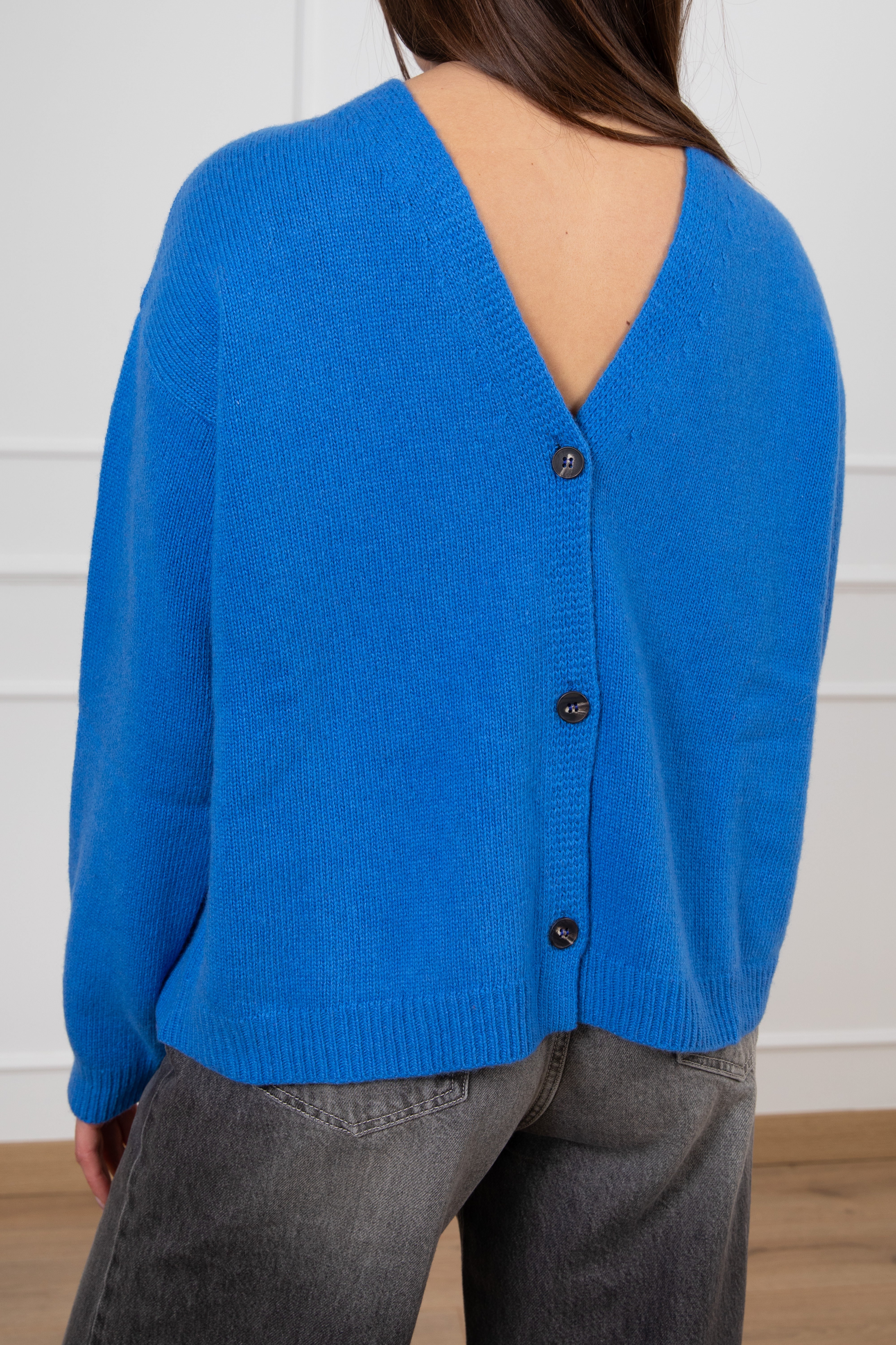 Cardigan in lana e cashmere Tensione IN