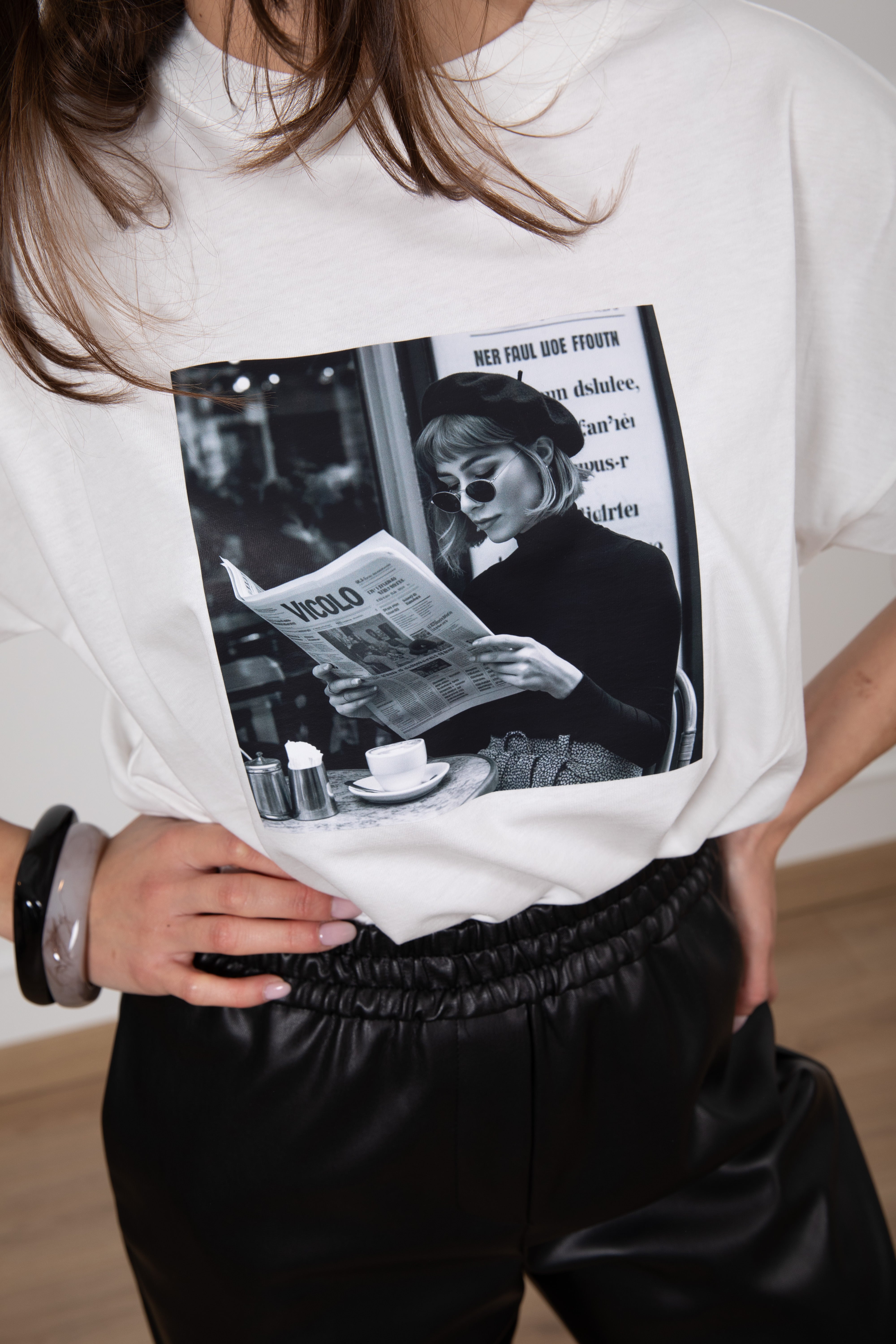 T-shirt over-size girl ViCOLO