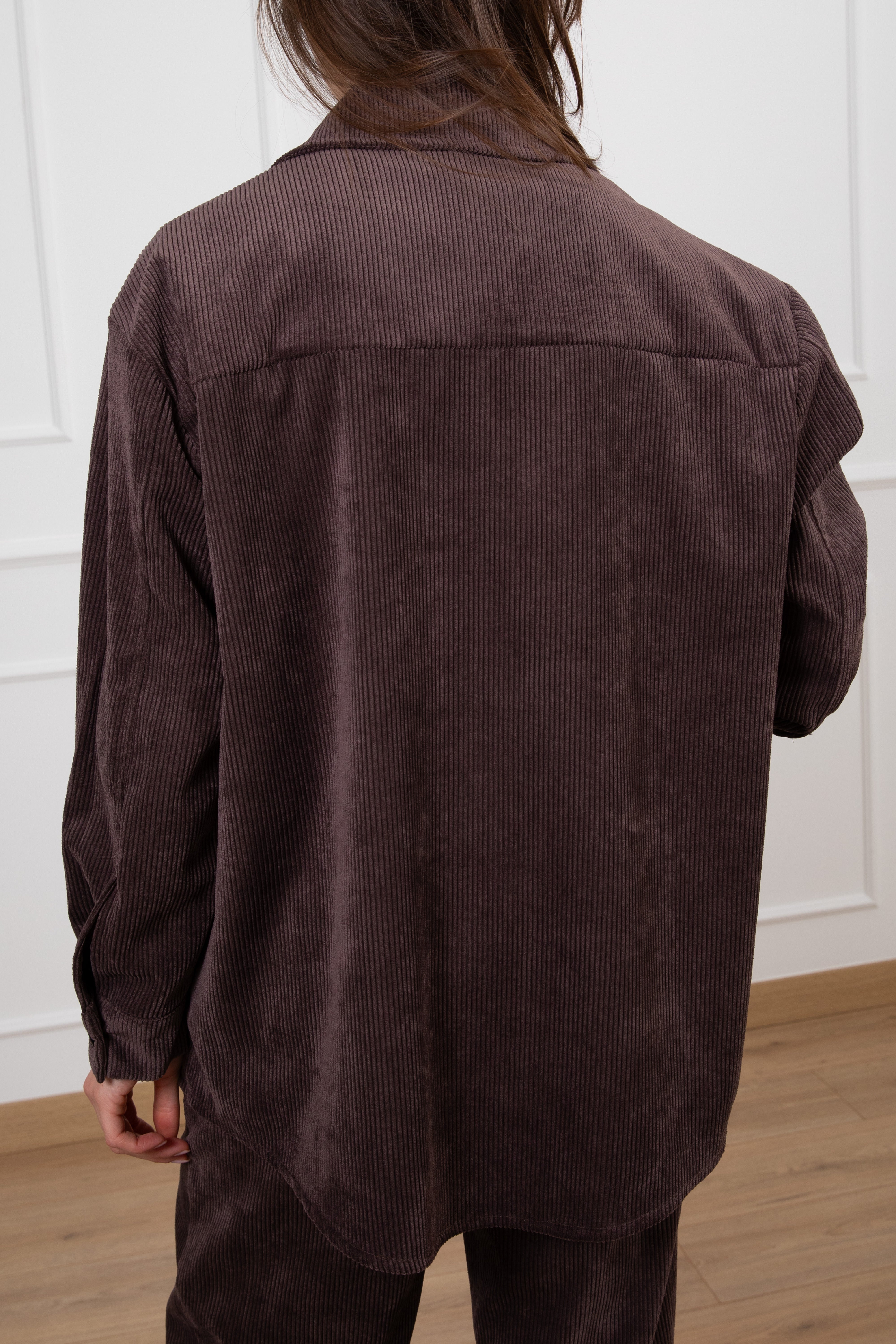 Camicia con tasche in velluto rocciatore ViCOLO