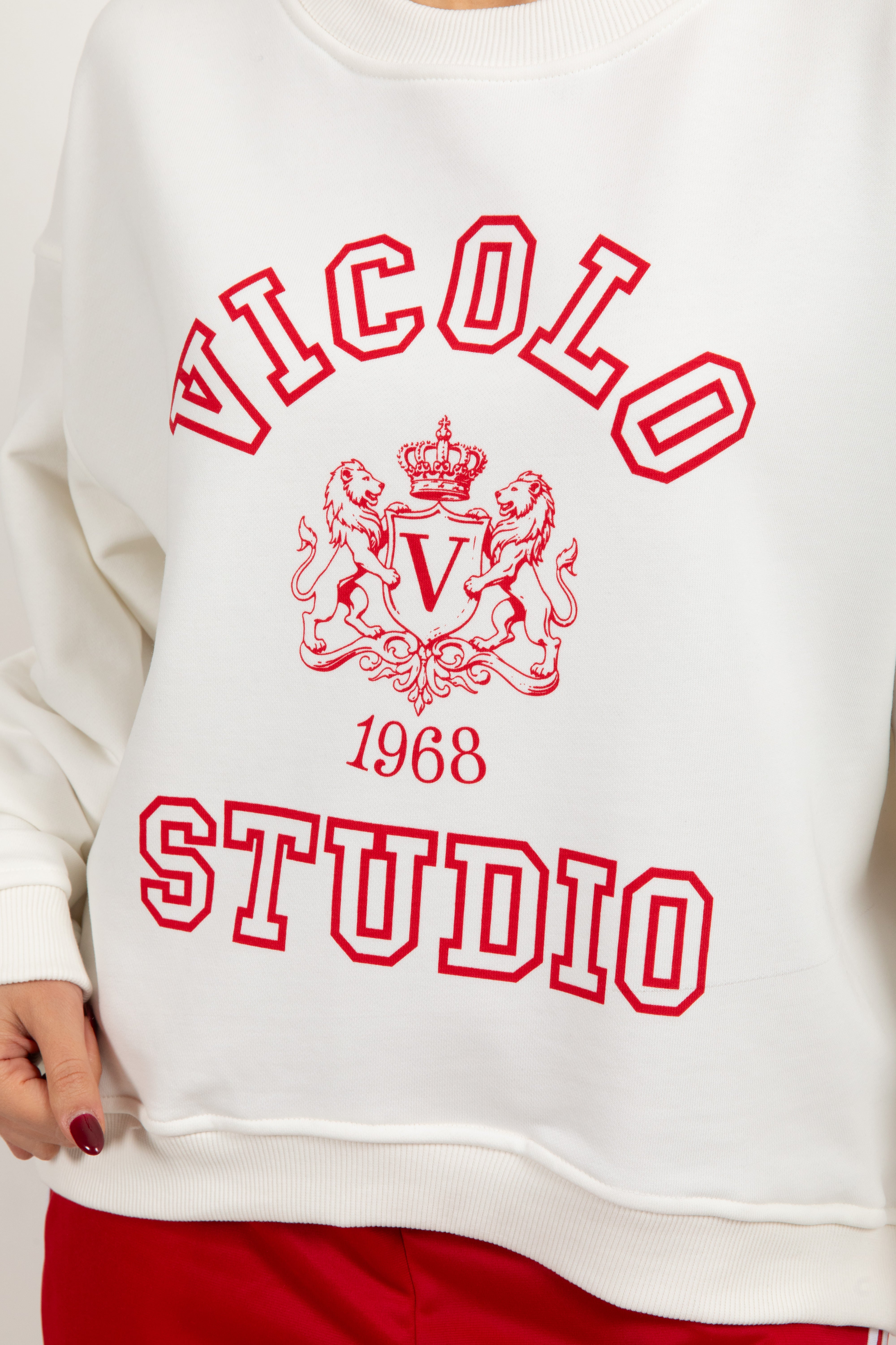 Felpa girocollo "Studio" ViCOLO