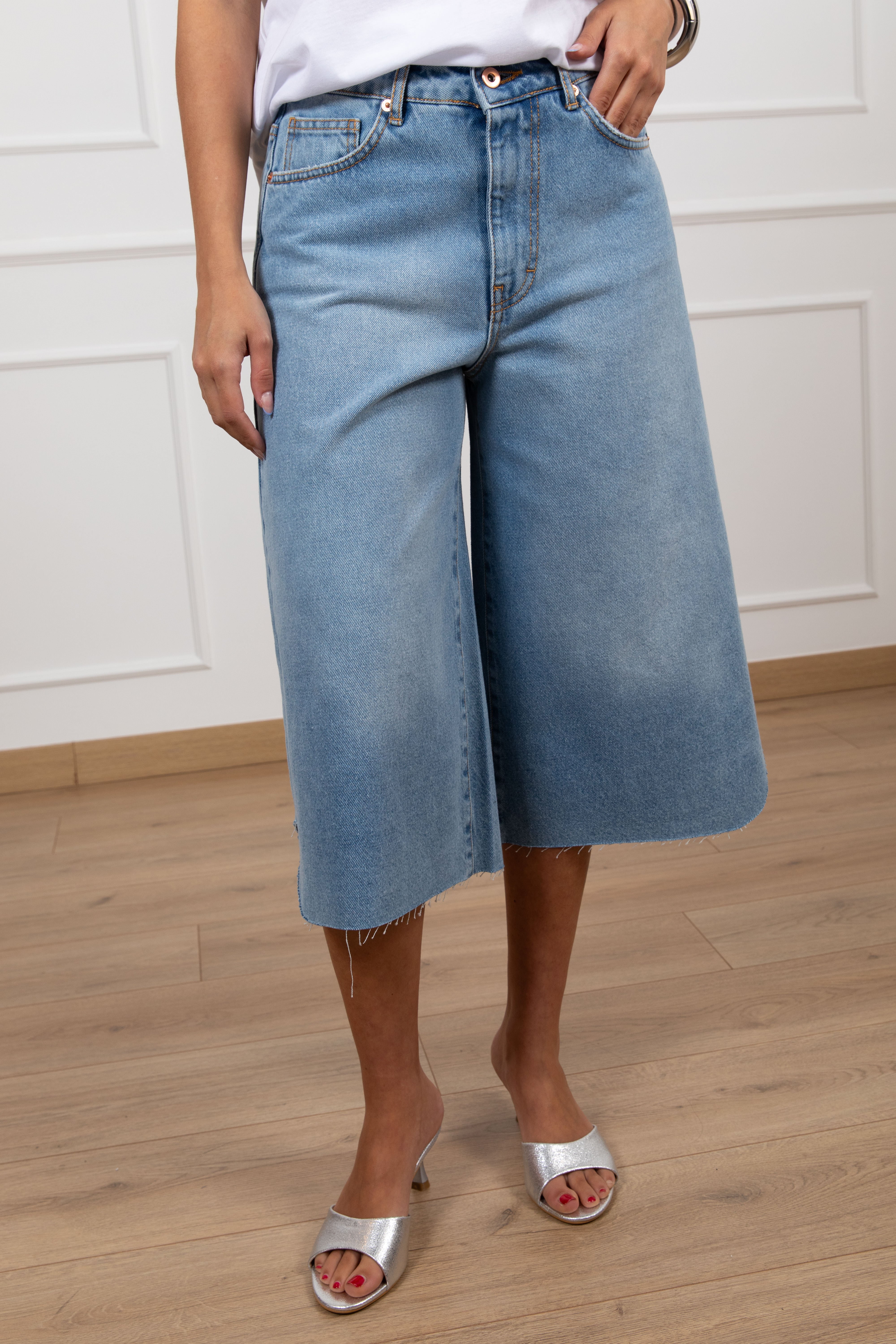 Bermudone in jeans Tensione IN
