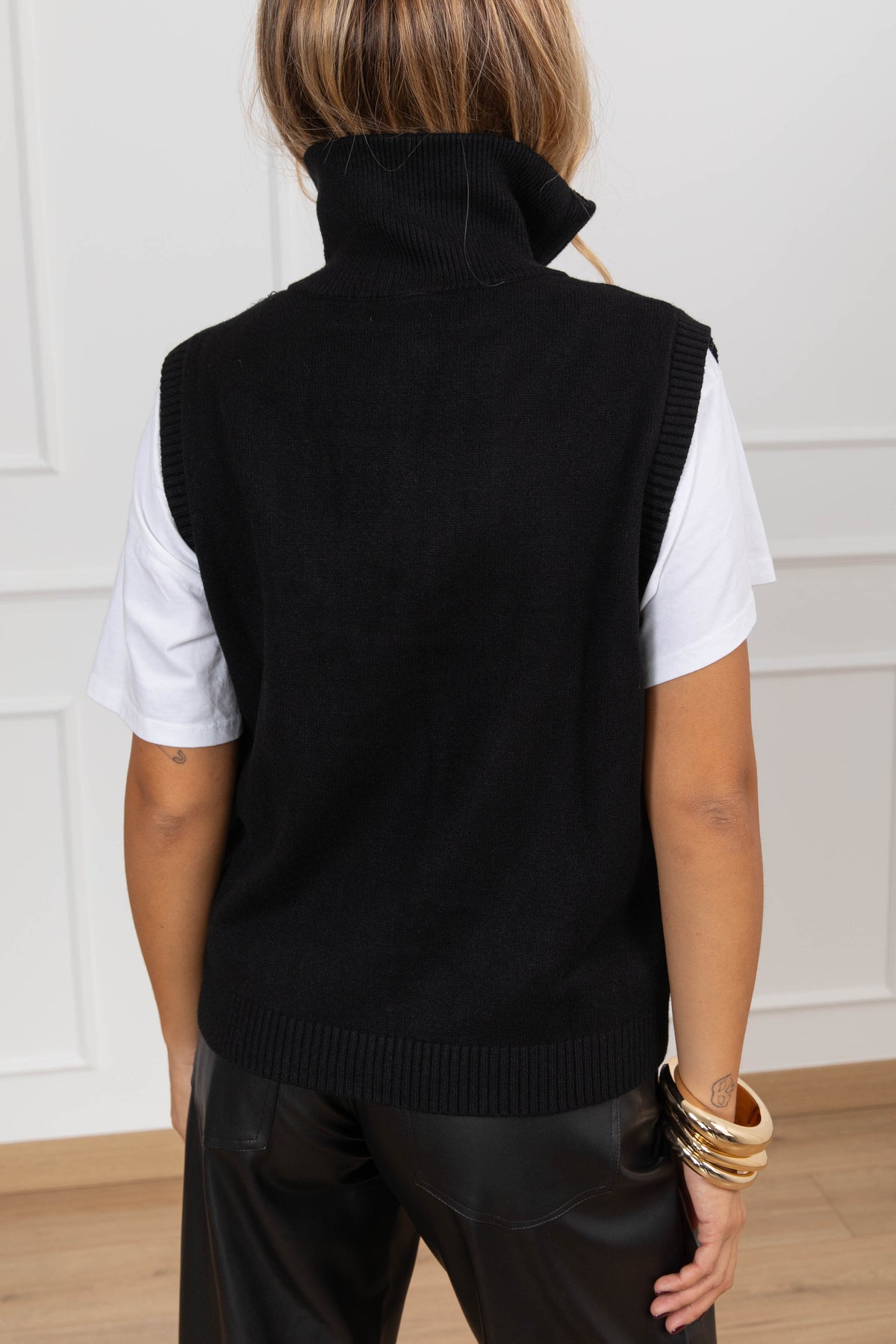 Gilet mezza zip Susy Mix