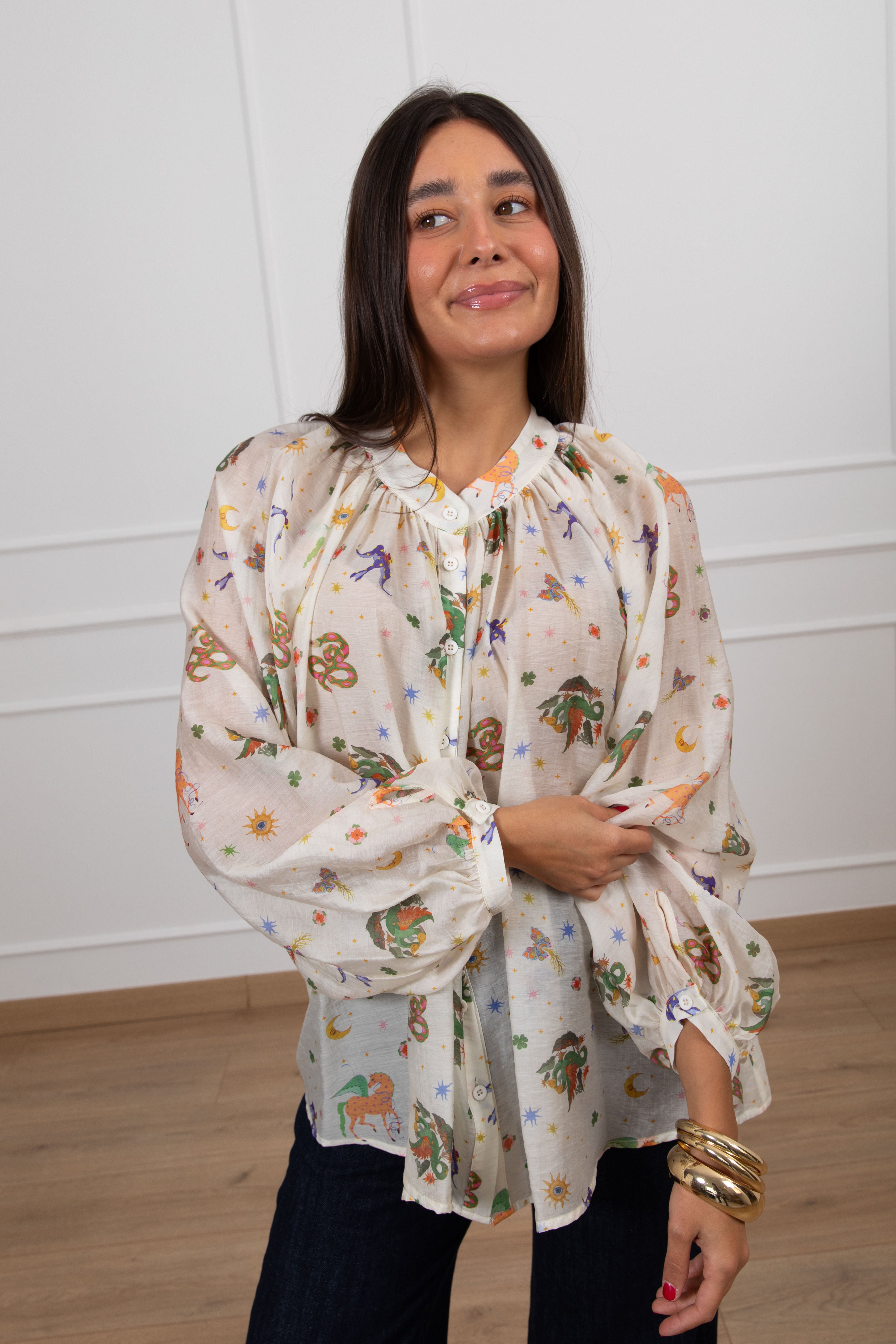 Camicia fantasia oroscopo Dixie