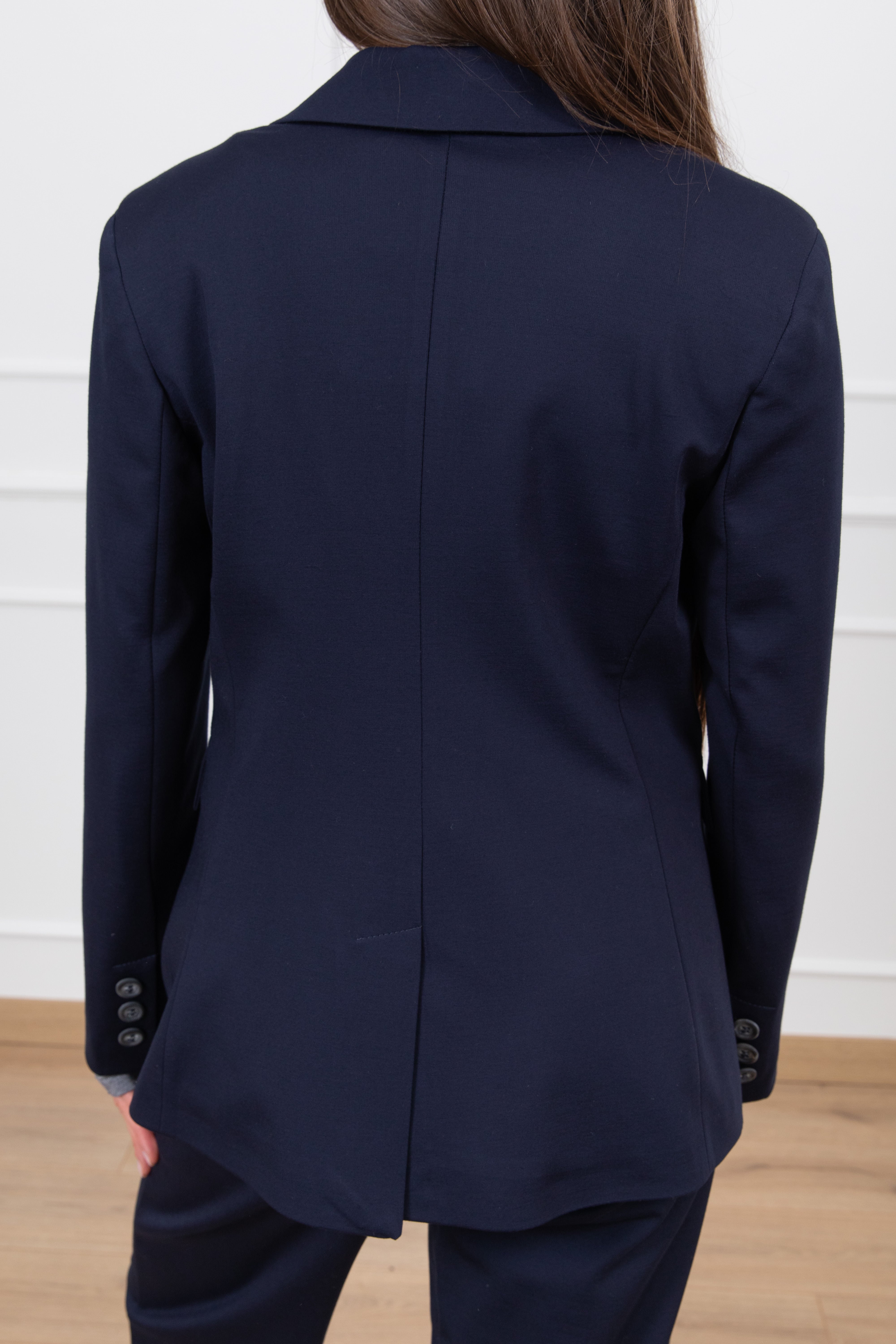 Giacca mono-bottone in punto milano Tensione IN