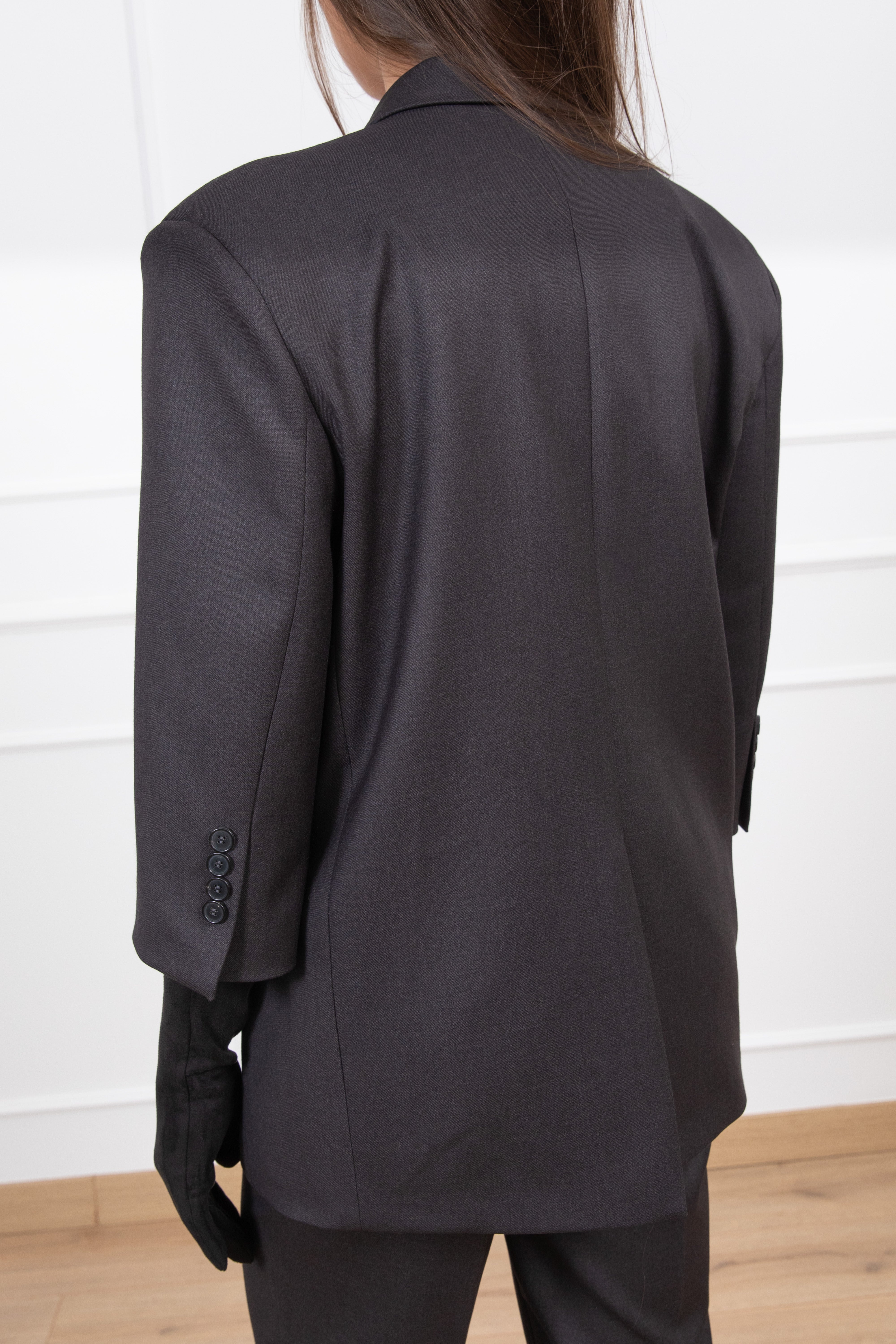 Giacca manica 3/4 con guanto in eco-camoscio ViCOLO