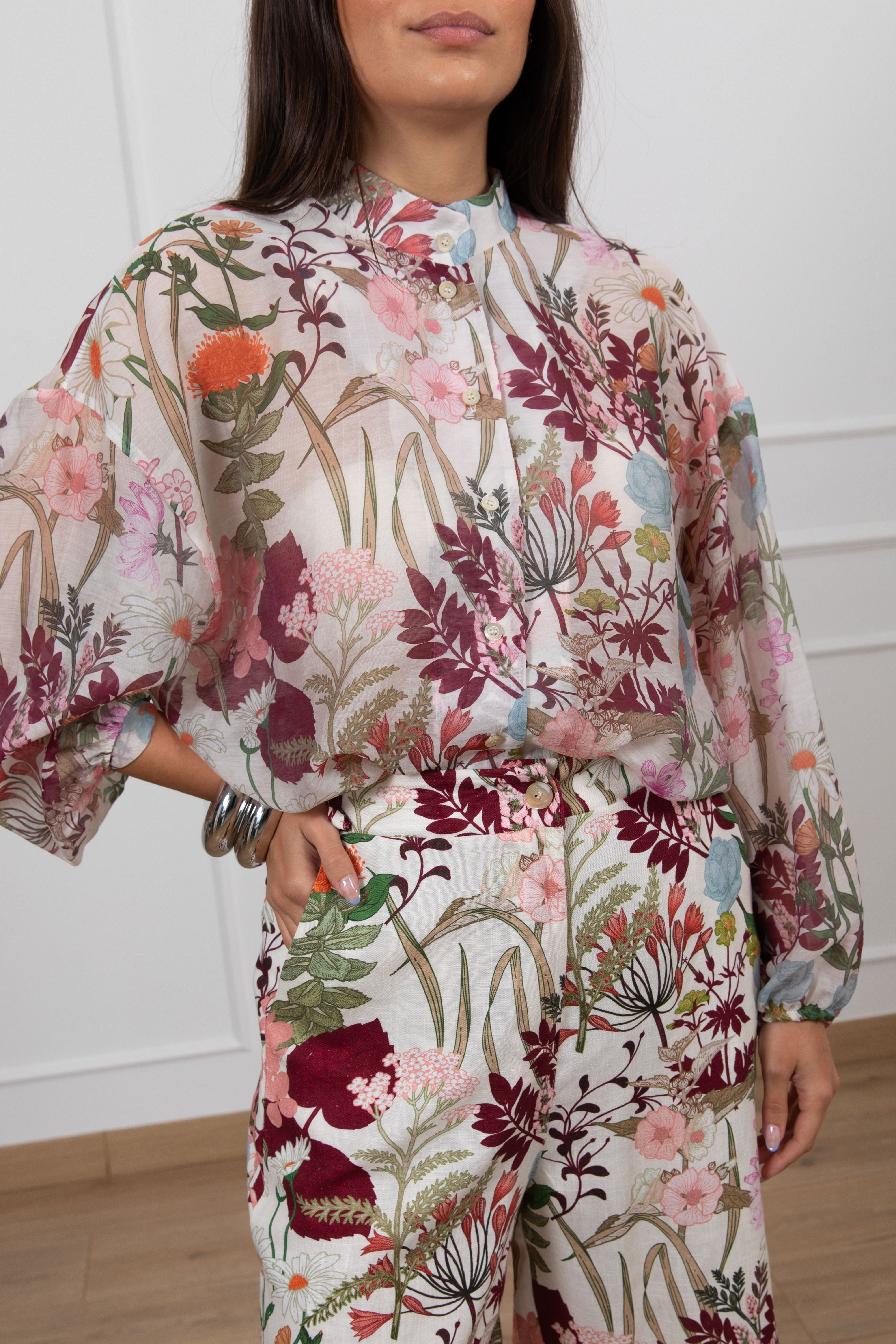 Camicia fantasia erbolario Tensione IN