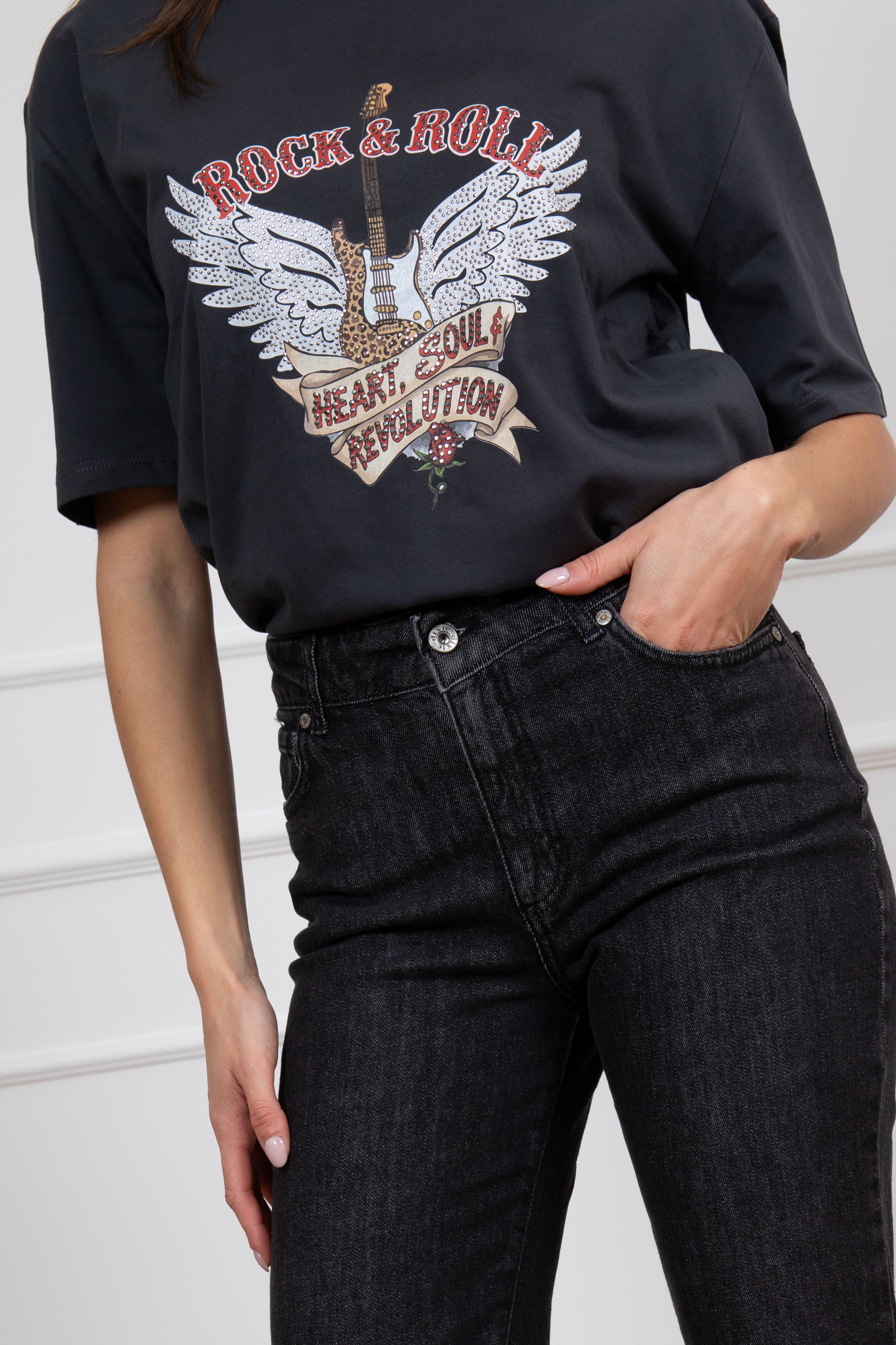 T-shirt "Rock & Roll" Dixie