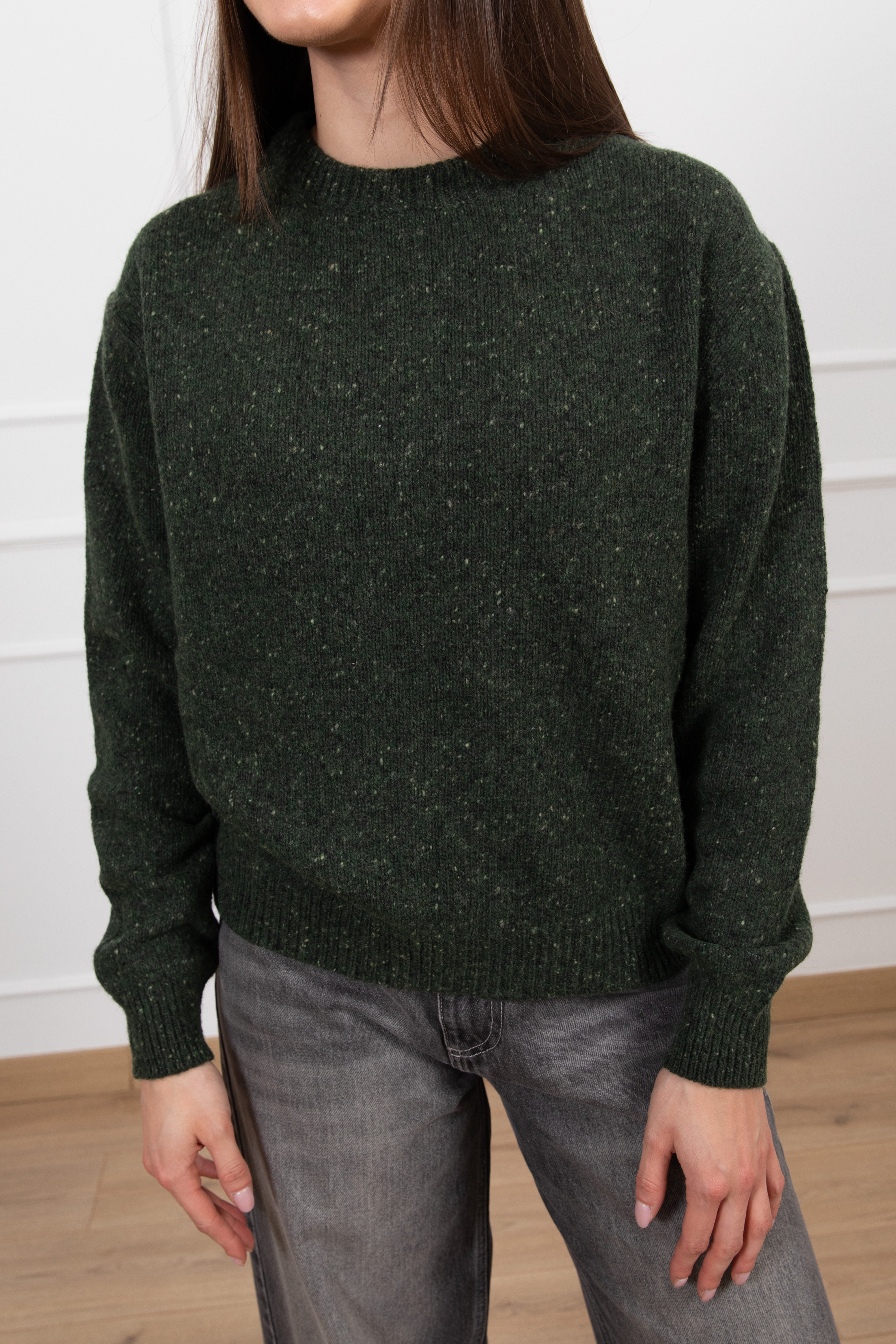 Pull girocollo melange Dixie