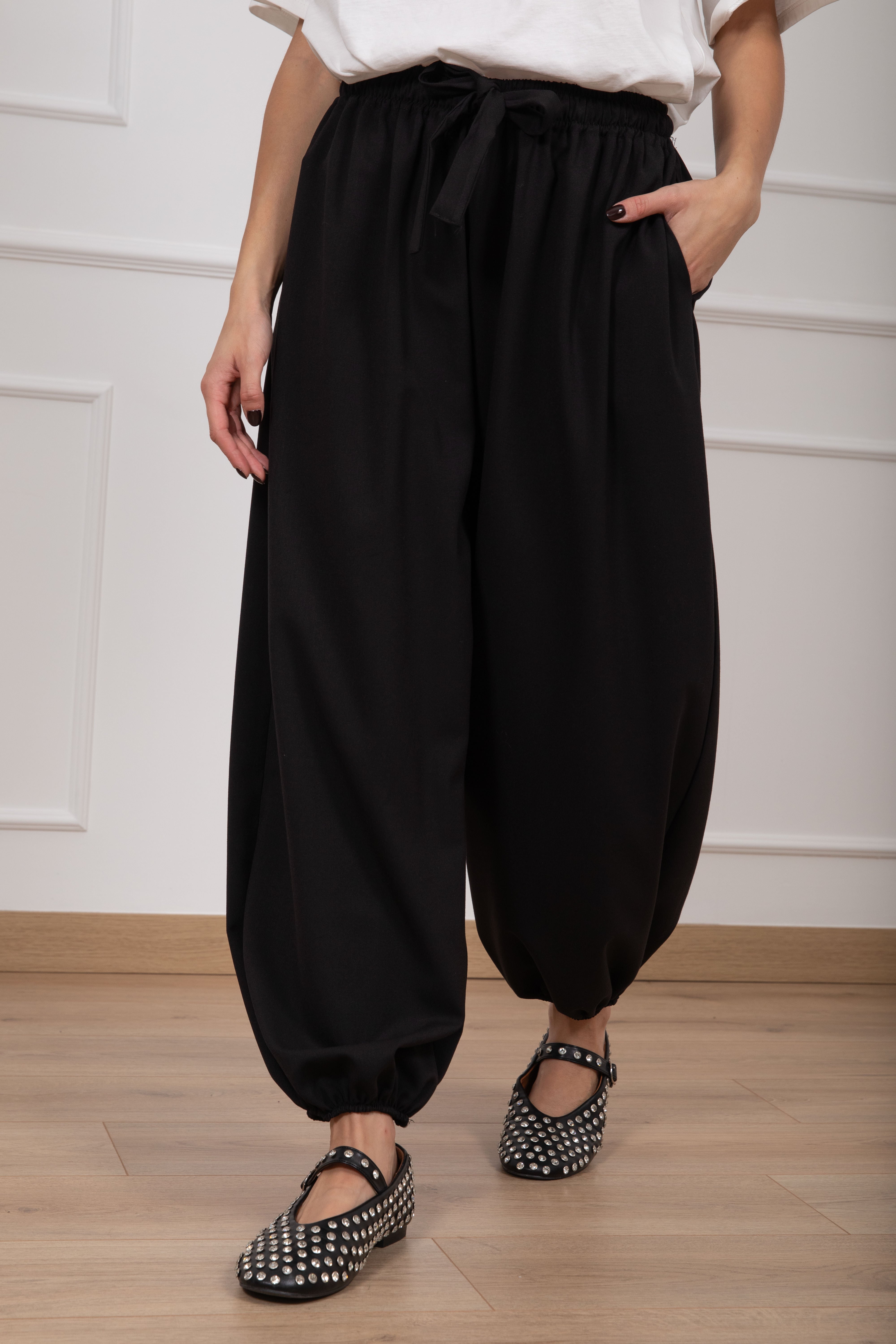 Pantalone aladino con coulisse Tensione IN