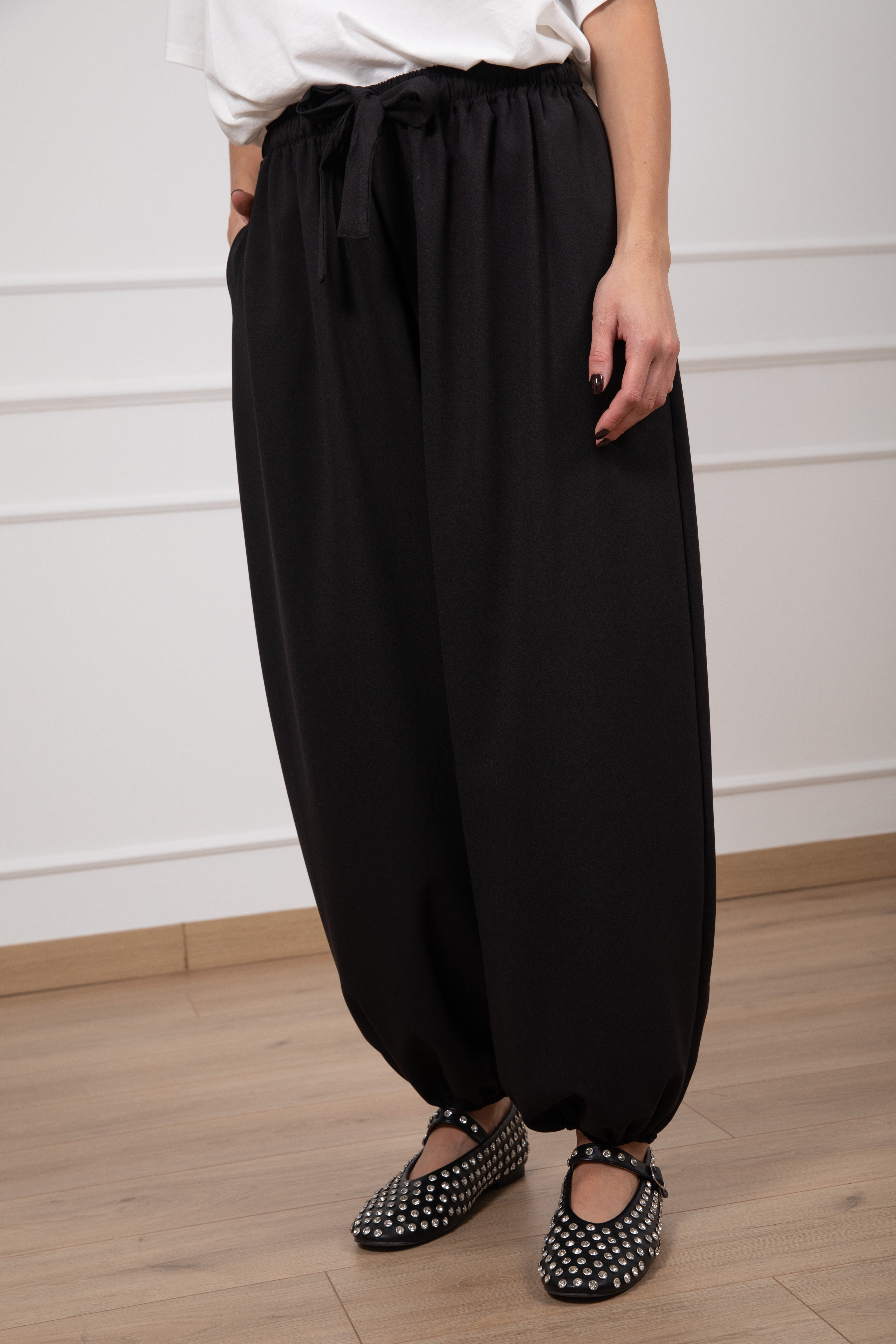 Pantalone aladino con coulisse Tensione IN